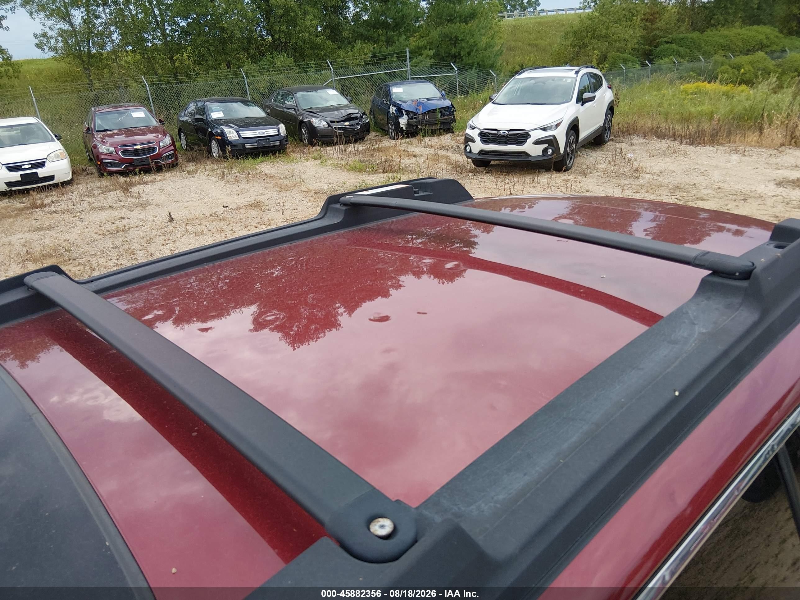 2013 Subaru Outback 2.5i Premium Burgundy vin: 4S4BRCGCXD3273592