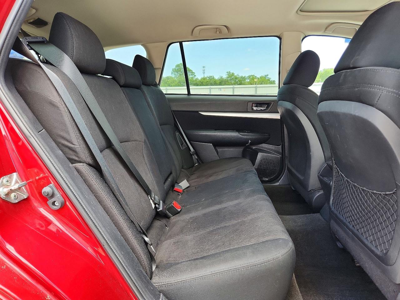 2013 Subaru Outback 2.5i Premium Red vin: 4S4BRCGCXD3279585