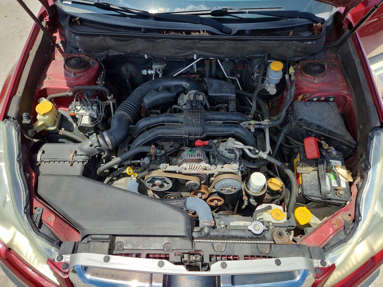 2013 Subaru Outback 2.5i Premium Red vin: 4S4BRCGCXD3279585