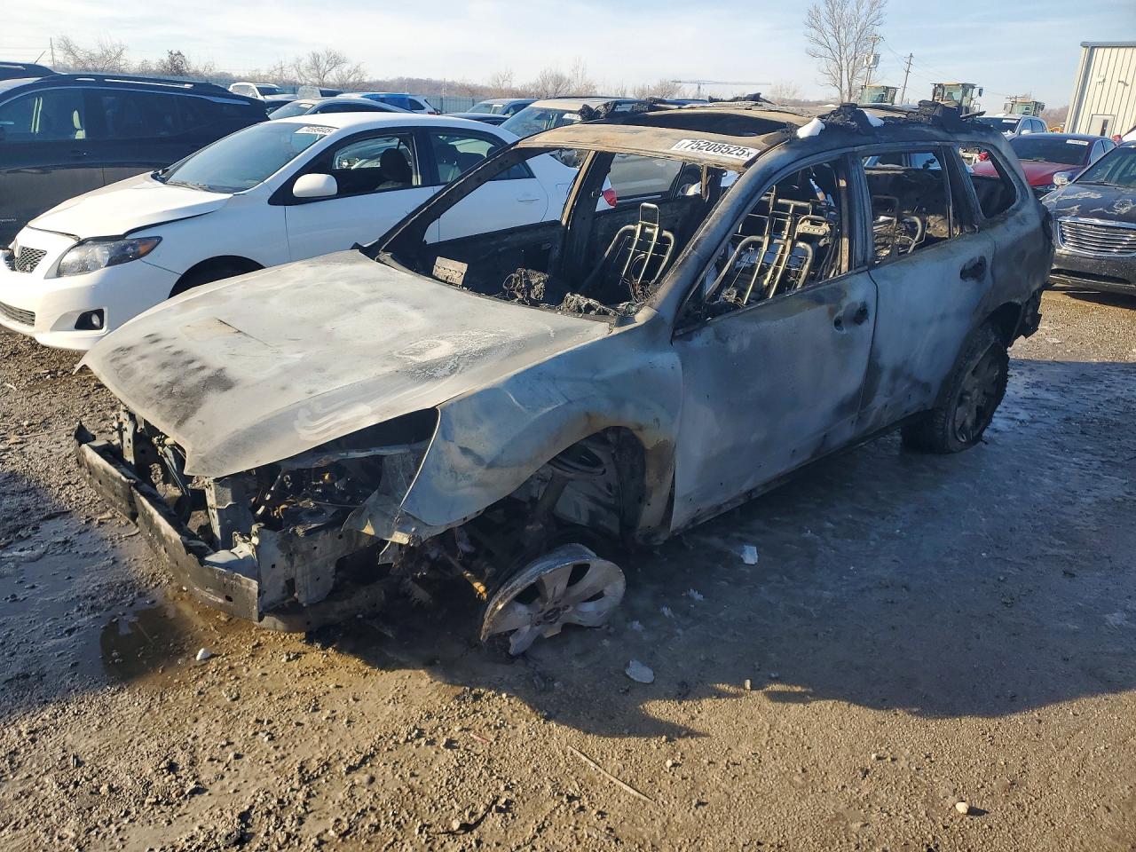 2011 Subaru Outback 2.5i Premium Burn vin: 4S4BRCHC4B3346807