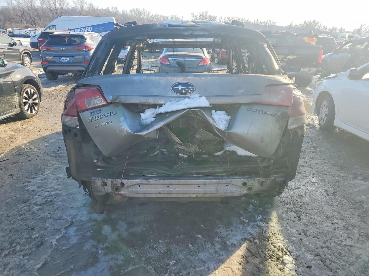 2011 Subaru Outback 2.5i Premium Burn vin: 4S4BRCHC4B3346807