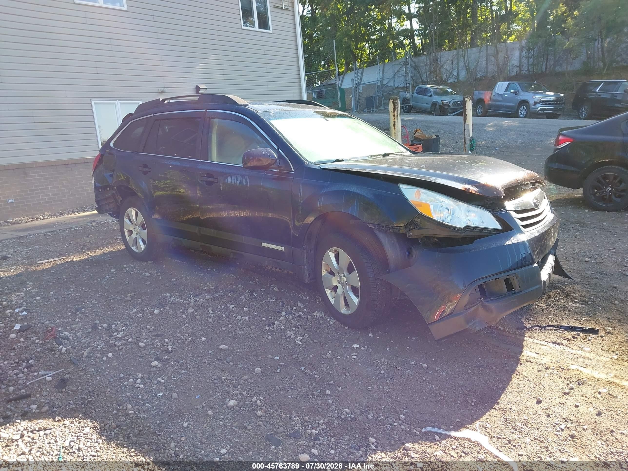 2012 Subaru Outback 2.5i Premium Blue vin: 4S4BRCHC5C1257261