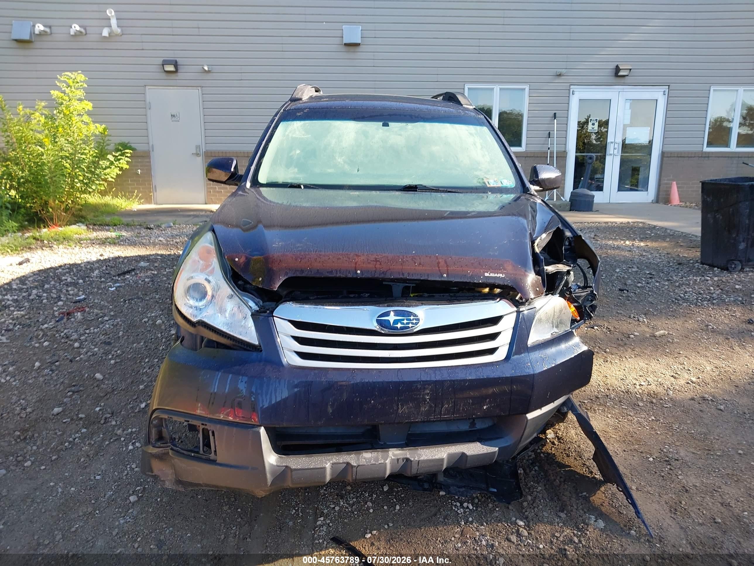 2012 Subaru Outback 2.5i Premium Синий vin: 4S4BRCHC5C1257261