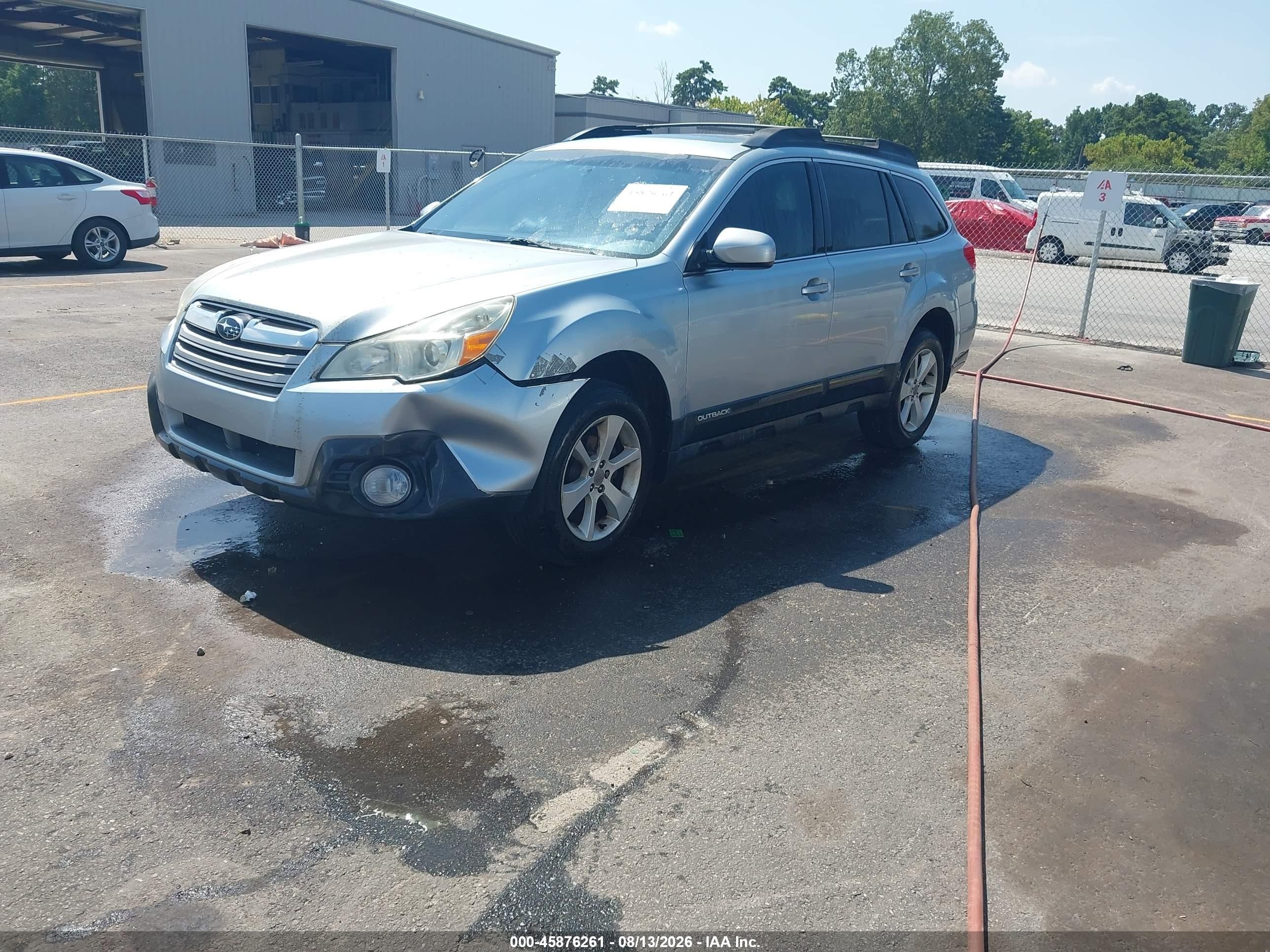 2013 Subaru Outback 2.5i Premium Light Blue vin: 4S4BRCHC5D3290184