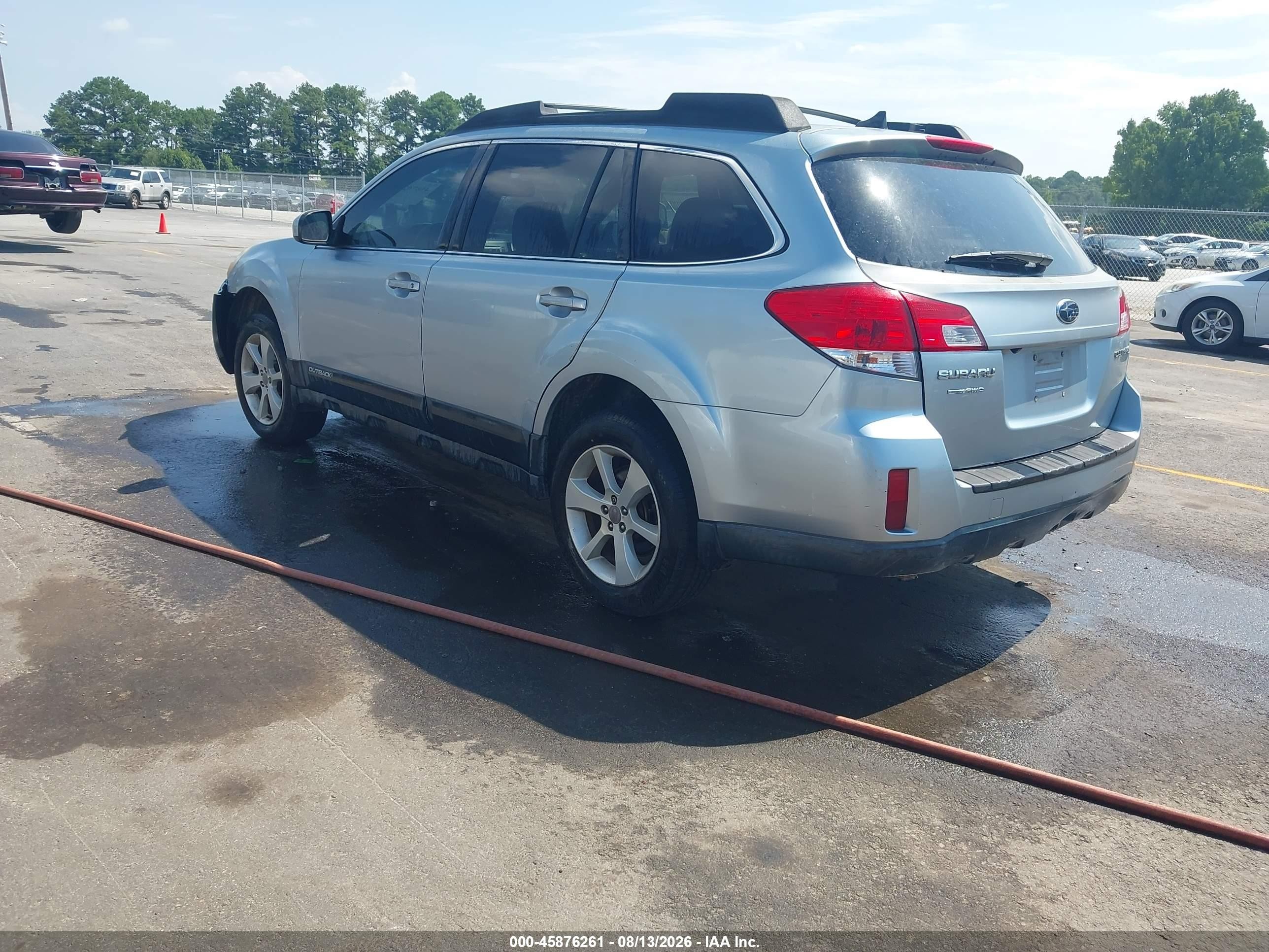 2013 Subaru Outback 2.5i Premium Light Blue vin: 4S4BRCHC5D3290184