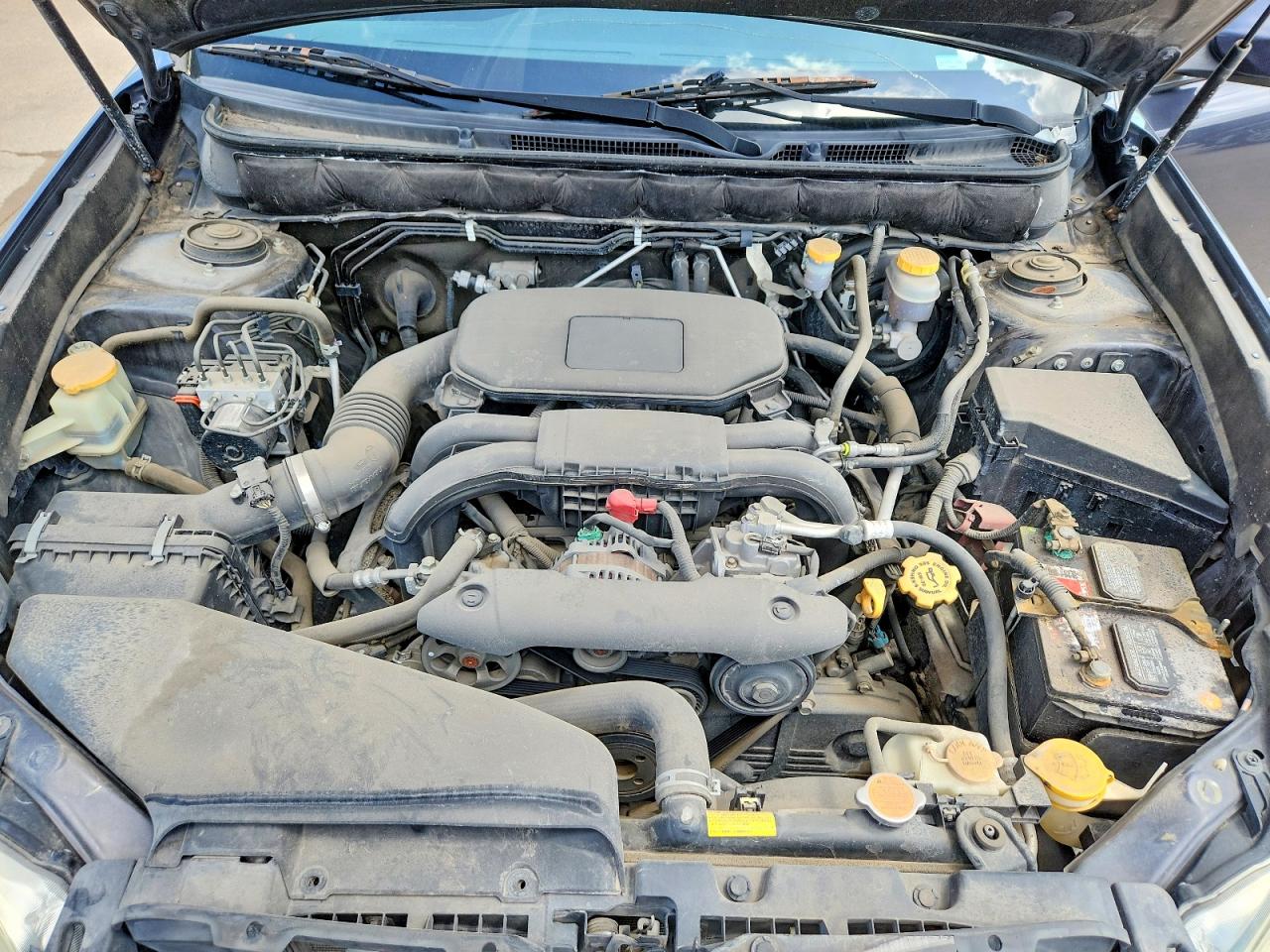 2010 Subaru Outback 2.5i Premium Синий vin: 4S4BRCHC6A1379947