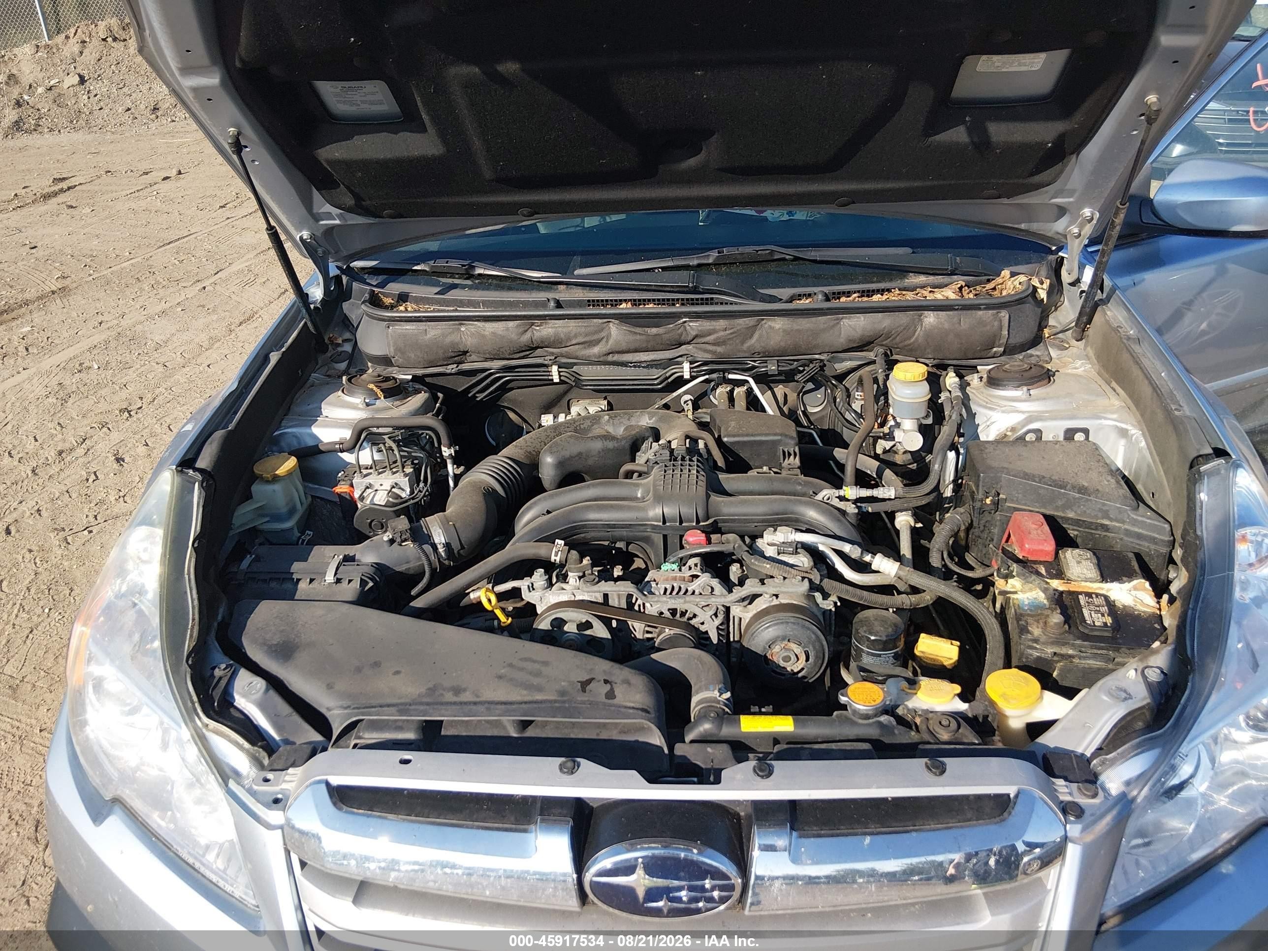 2013 Subaru Outback 2.5i Limited Silver vin: 4S4BRCJC1D3232762