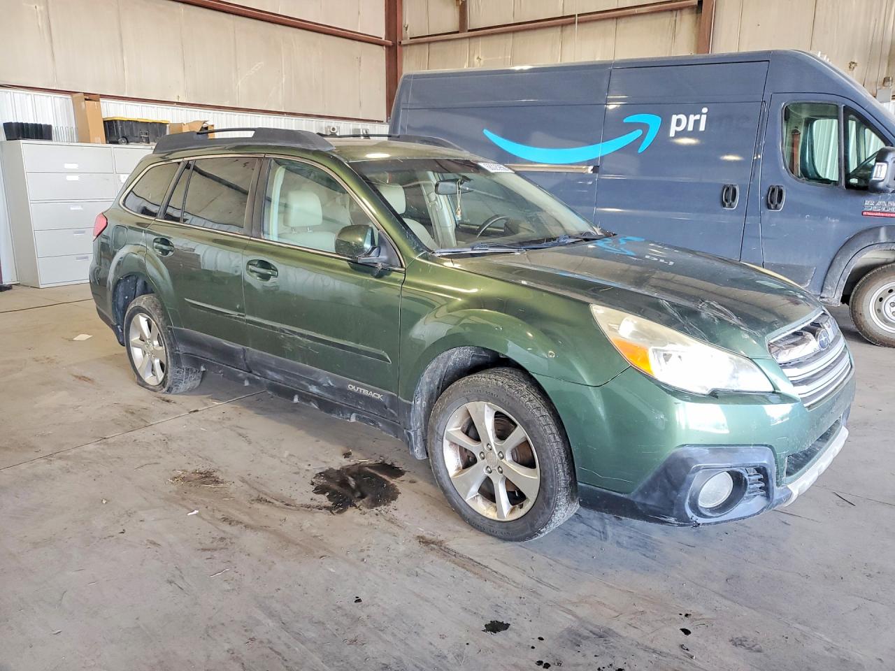2013 Subaru Outback 2.5i Limited Gray vin: 4S4BRCJC1D3297756