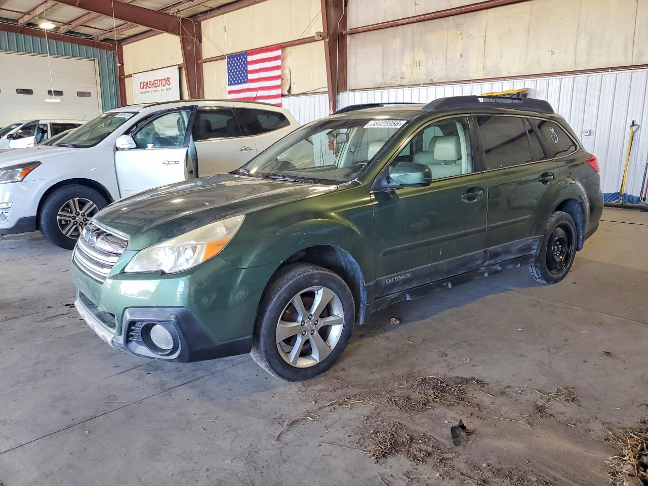 2013 Subaru Outback 2.5i Limited Серый vin: 4S4BRCJC1D3297756