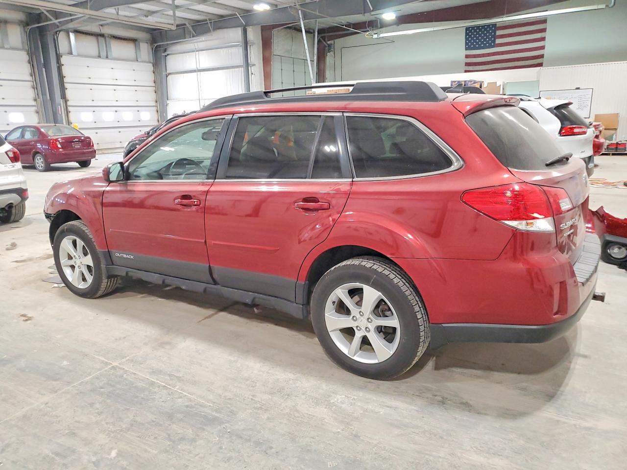 2013 Subaru Outback 2.5i Limited Maroon vin: 4S4BRCJC1D3313809