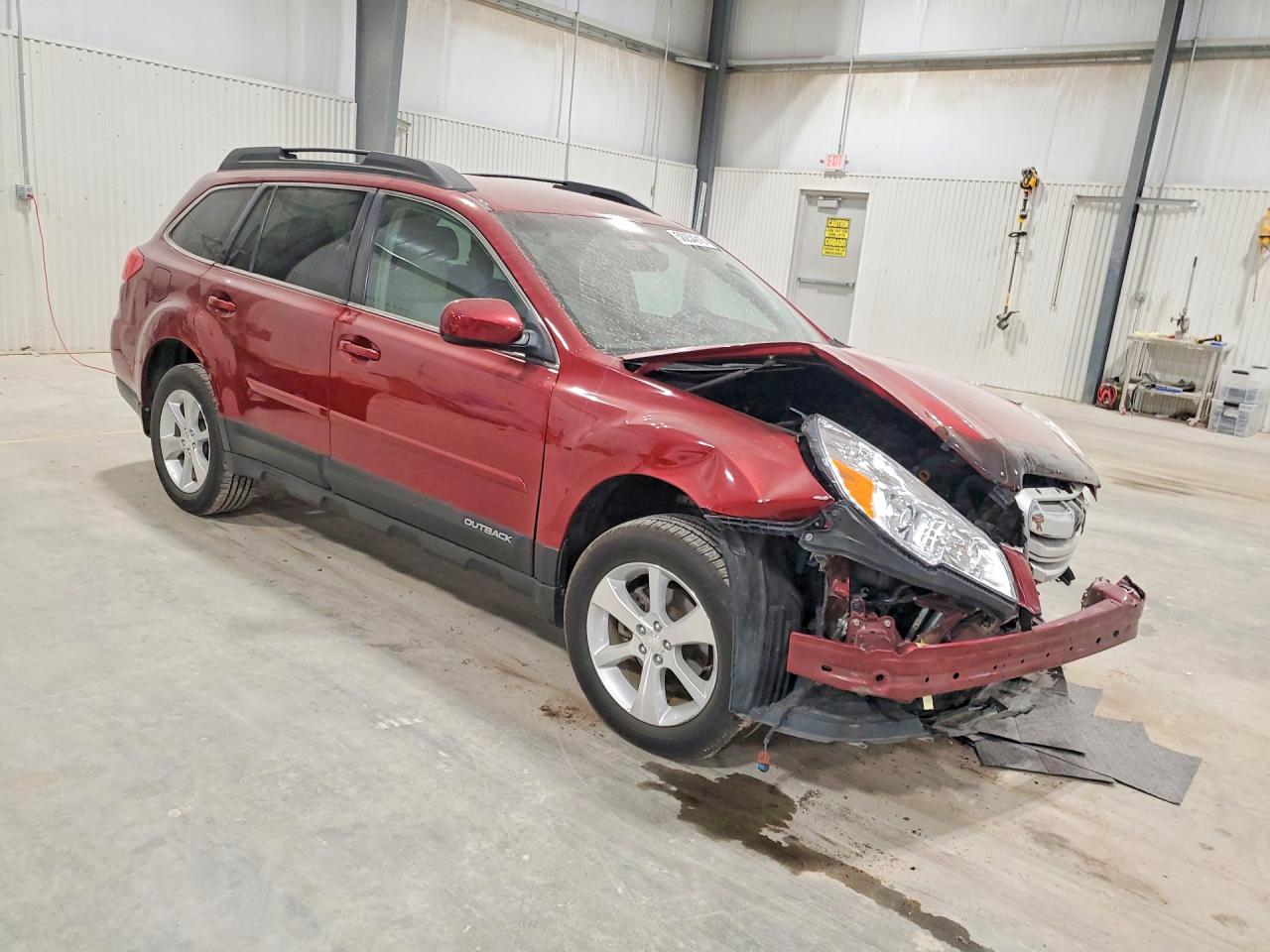 2013 Subaru Outback 2.5i Limited Maroon vin: 4S4BRCJC1D3313809
