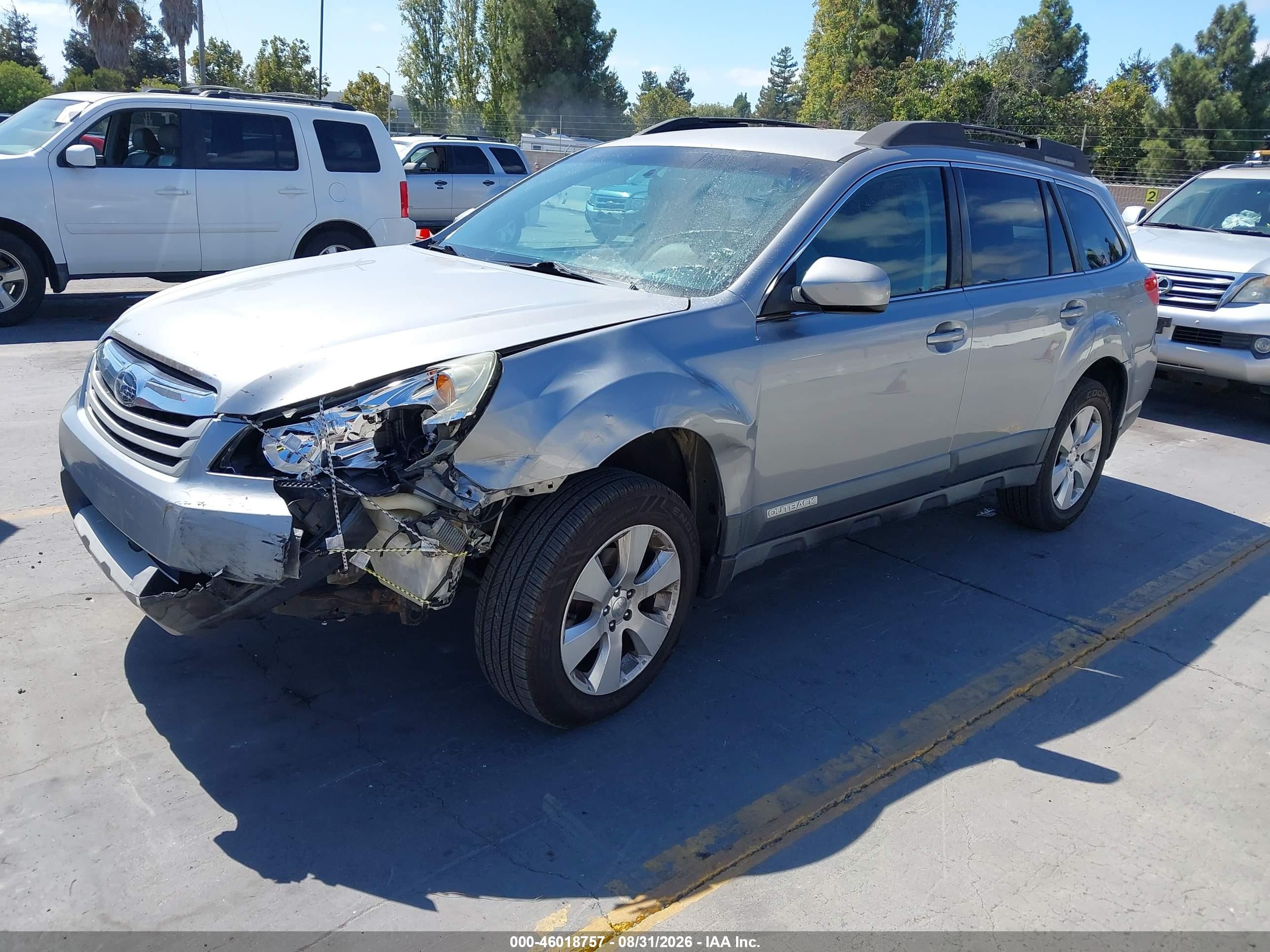 2011 Subaru Outback 2.5i Limited Silver vin: 4S4BRCJC2B3350767