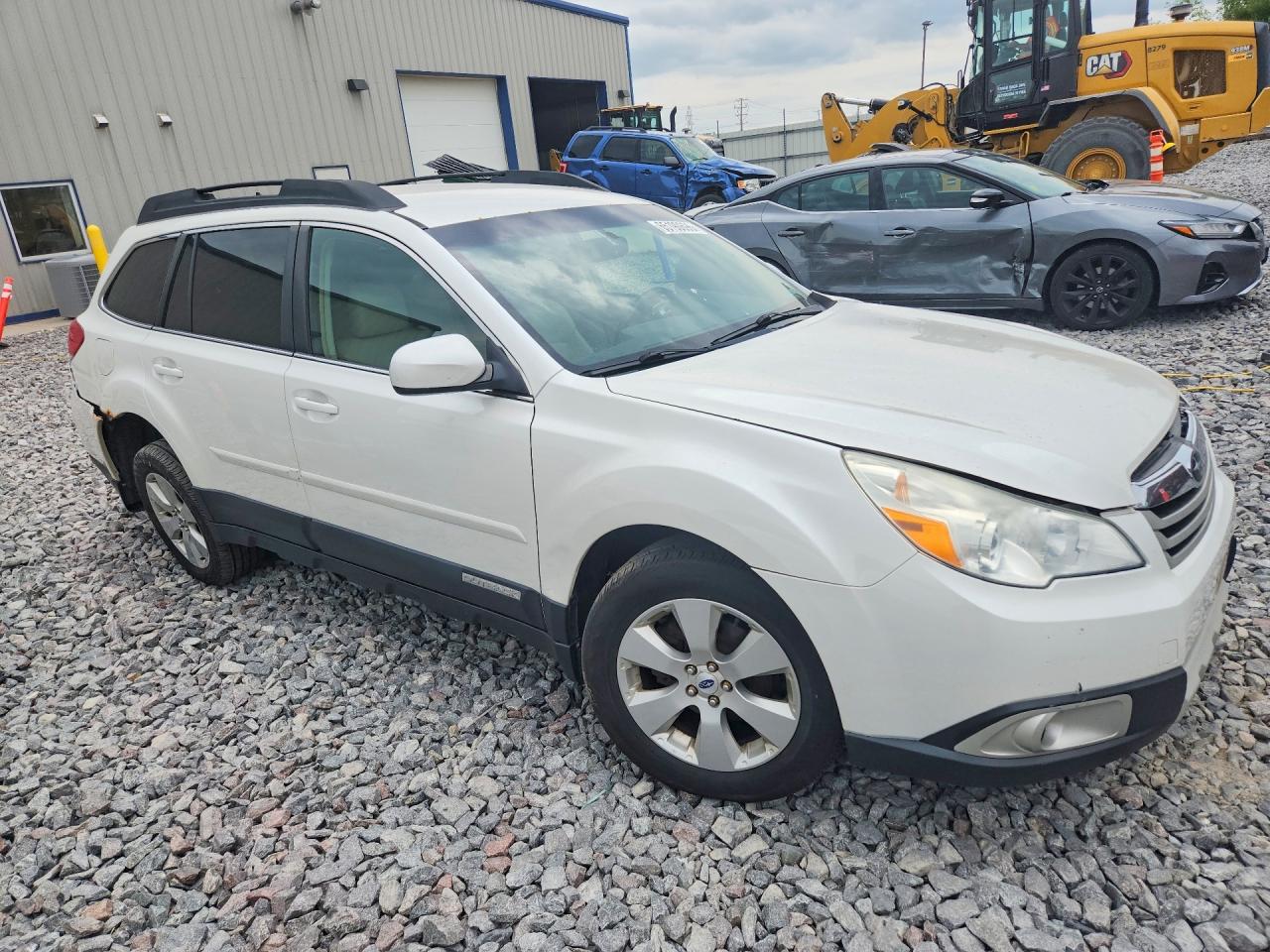 2012 Subaru Outback 2.5i Limited White vin: 4S4BRCJC3C3252879