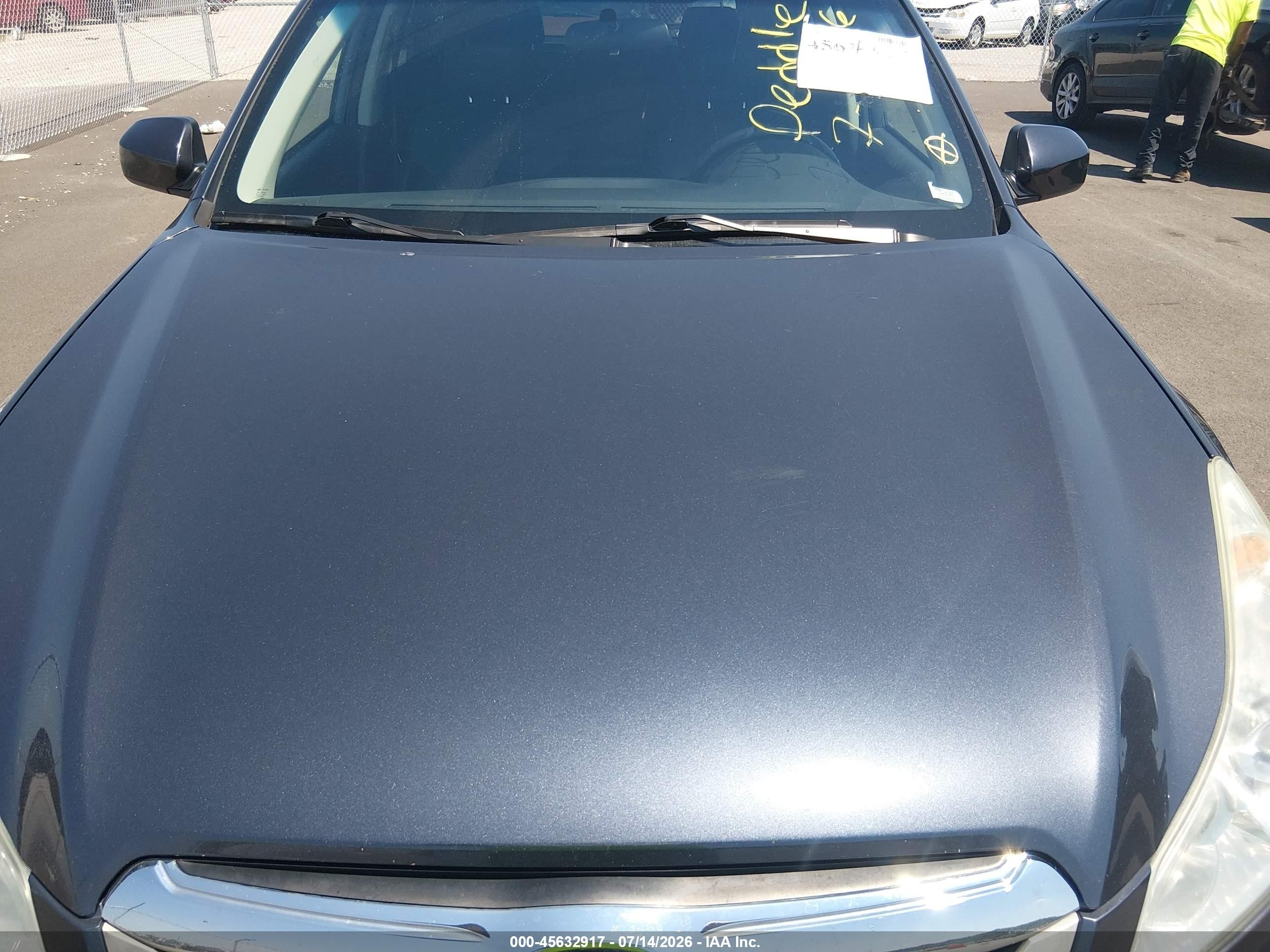 2012 Subaru Outback 2.5i Limited Black vin: 4S4BRCJC4C3256164