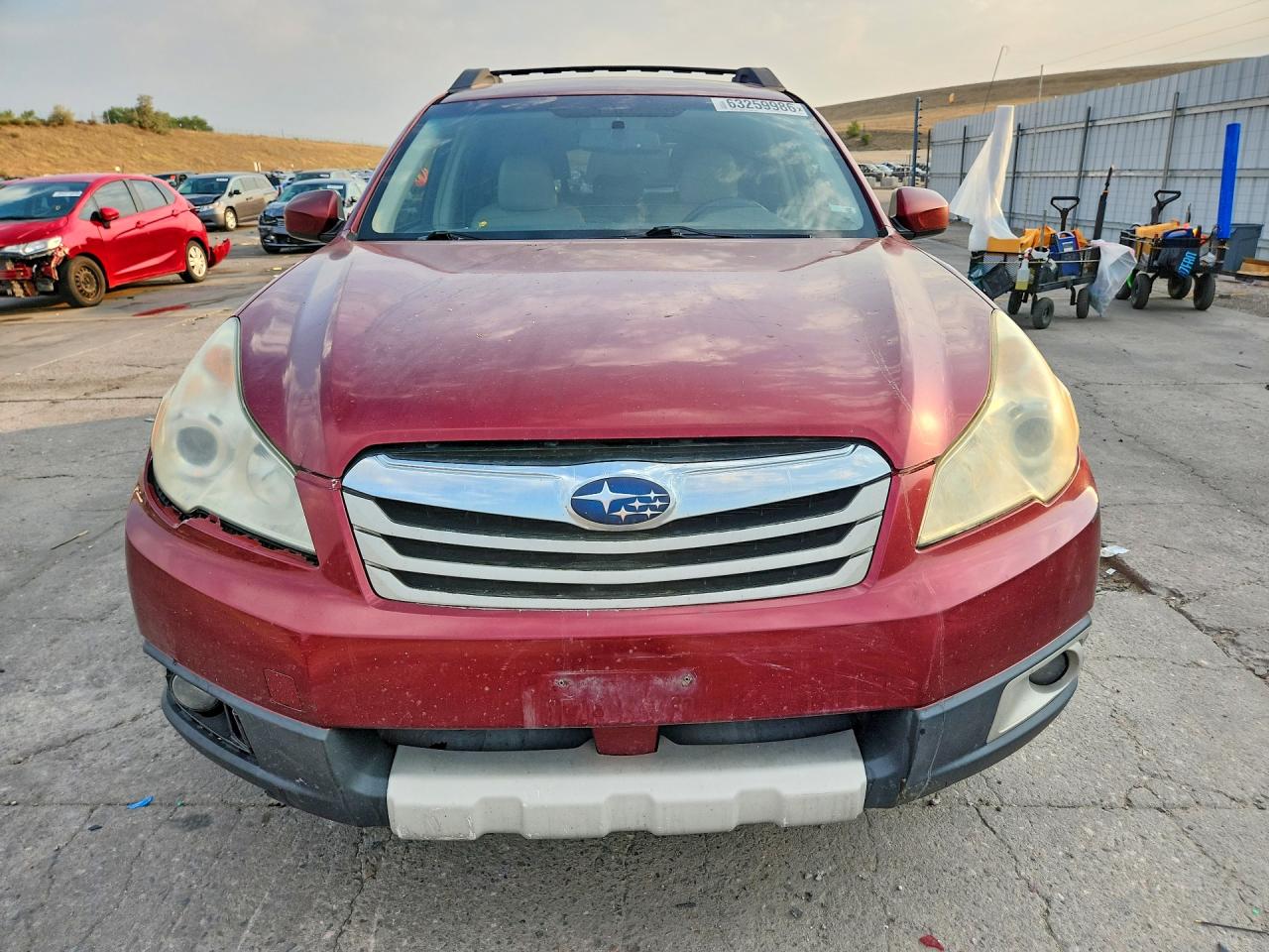 2011 Subaru Outback 2.5i Limited Red vin: 4S4BRCJC5B3362833