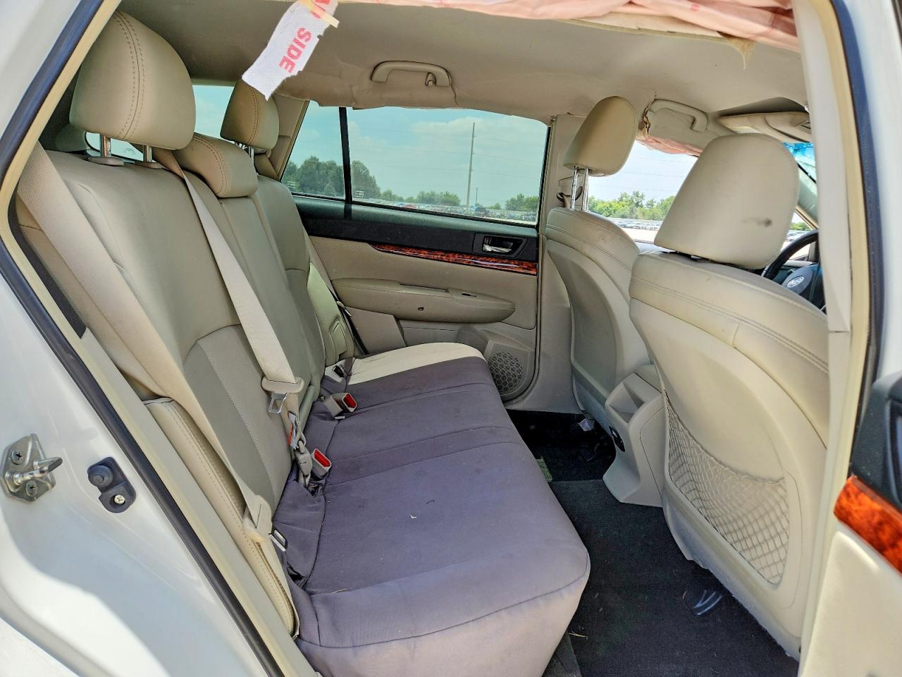 2012 Subaru Outback 2.5i Limited Белый vin: 4S4BRCJC6C3288369