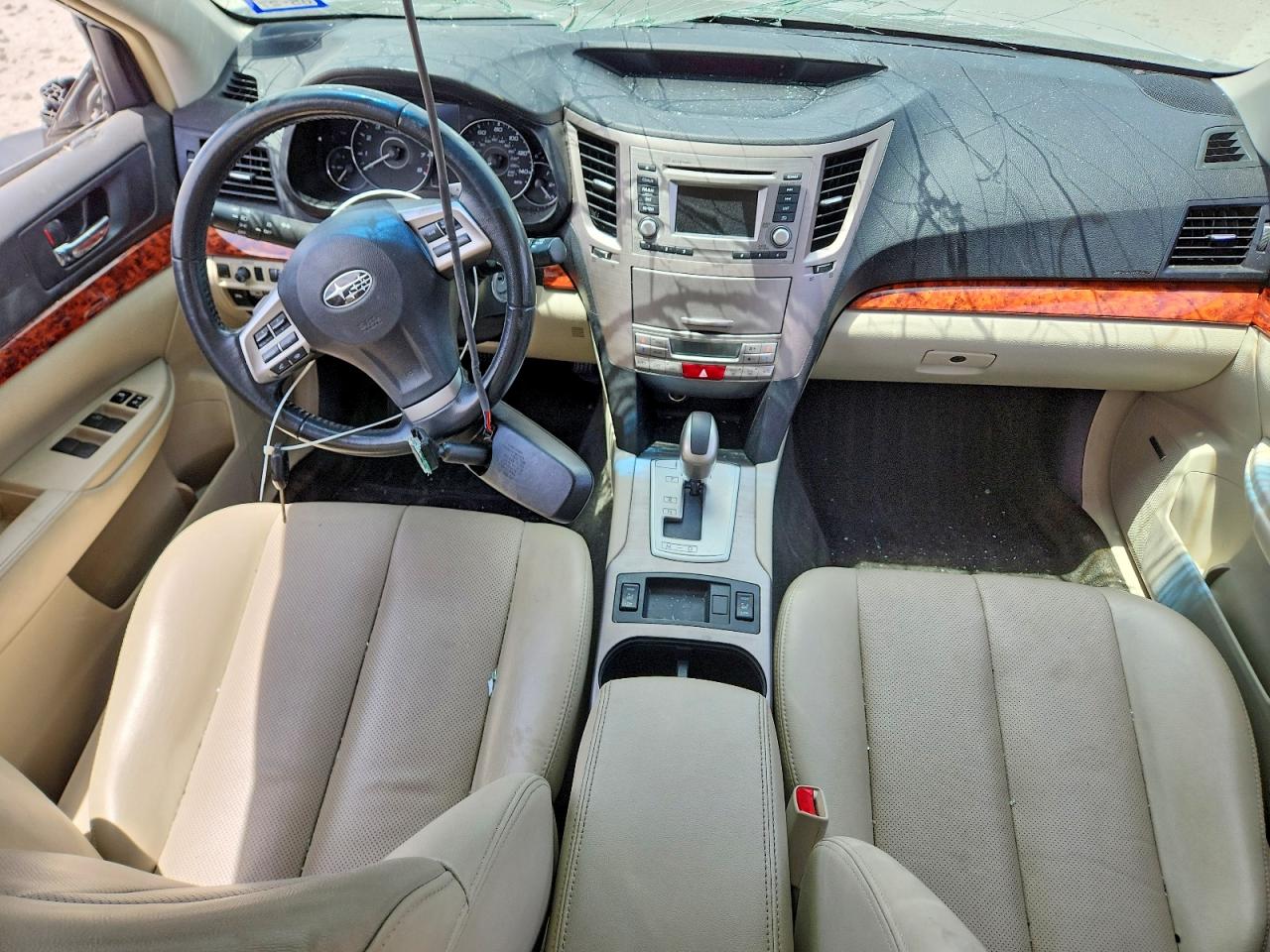 2012 Subaru Outback 2.5i Limited Белый vin: 4S4BRCJC6C3288369