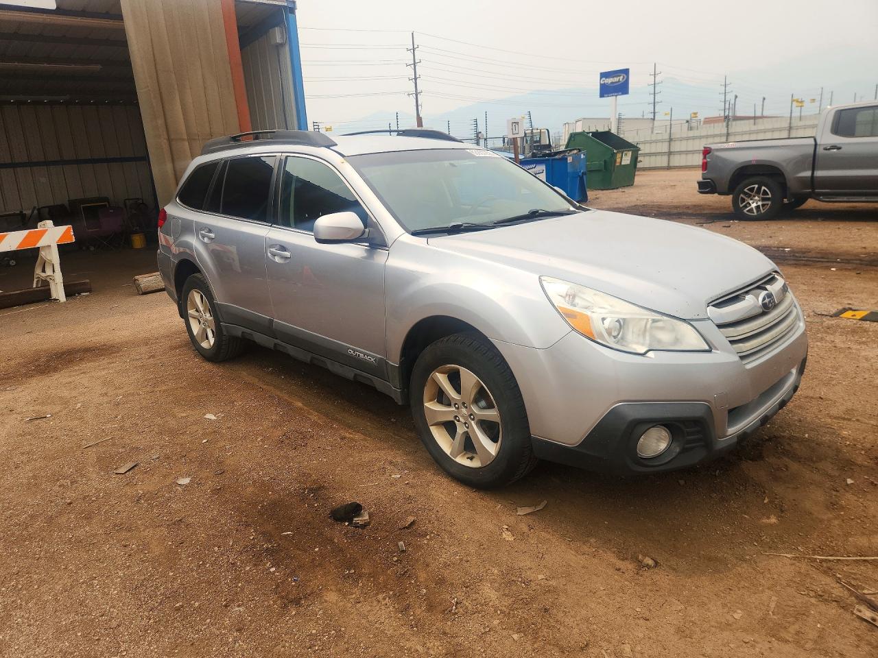 2013 Subaru Outback 2.5i Limited Silver vin: 4S4BRCJC6D3211955