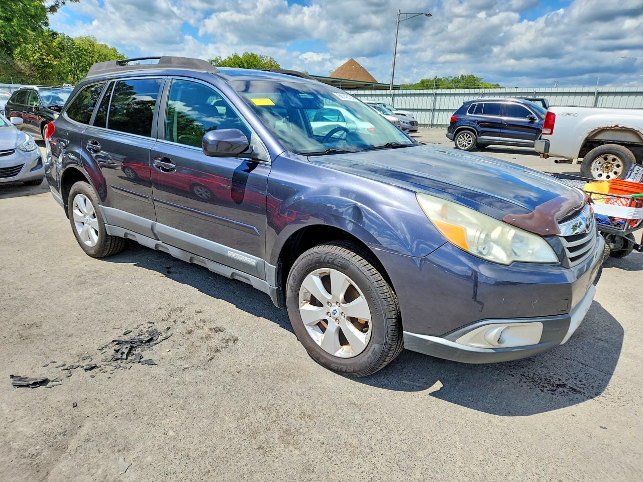 2012 Subaru Outback 2.5i Limited Gray vin: 4S4BRCJC7C3200199