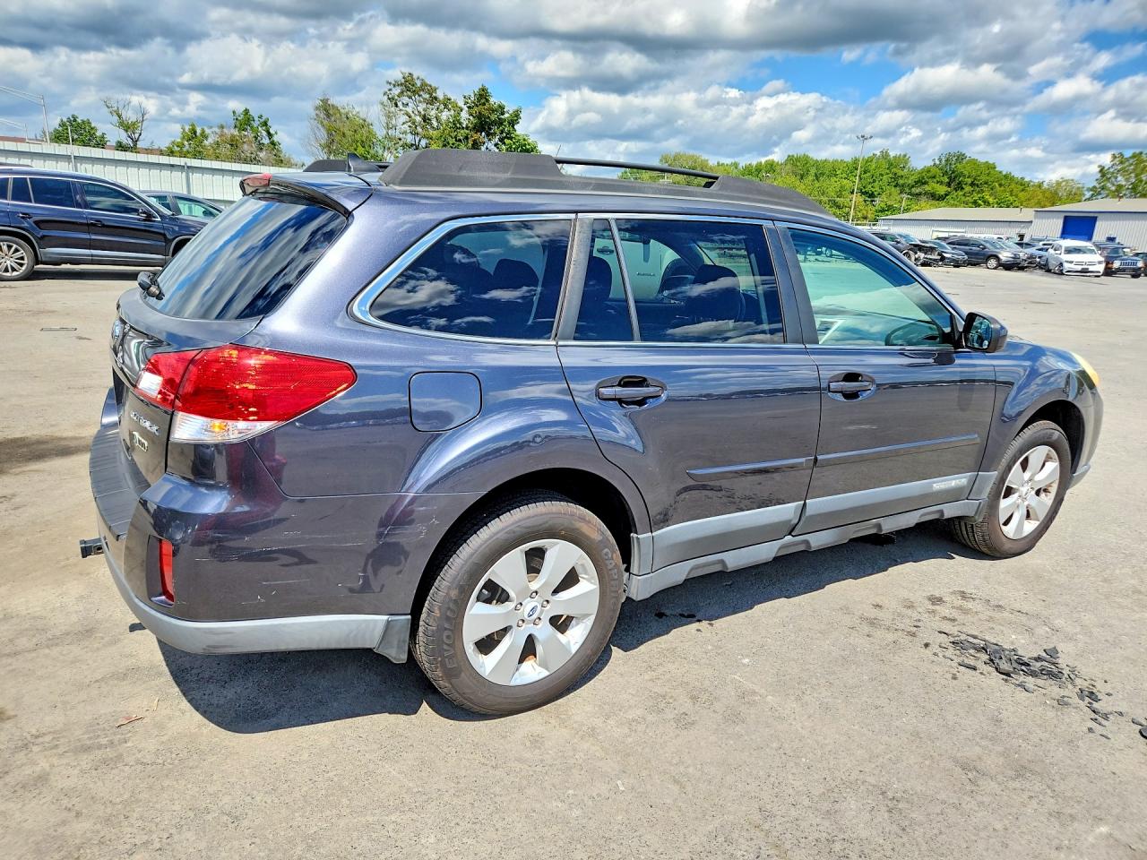 2012 Subaru Outback 2.5i Limited Gray vin: 4S4BRCJC7C3200199