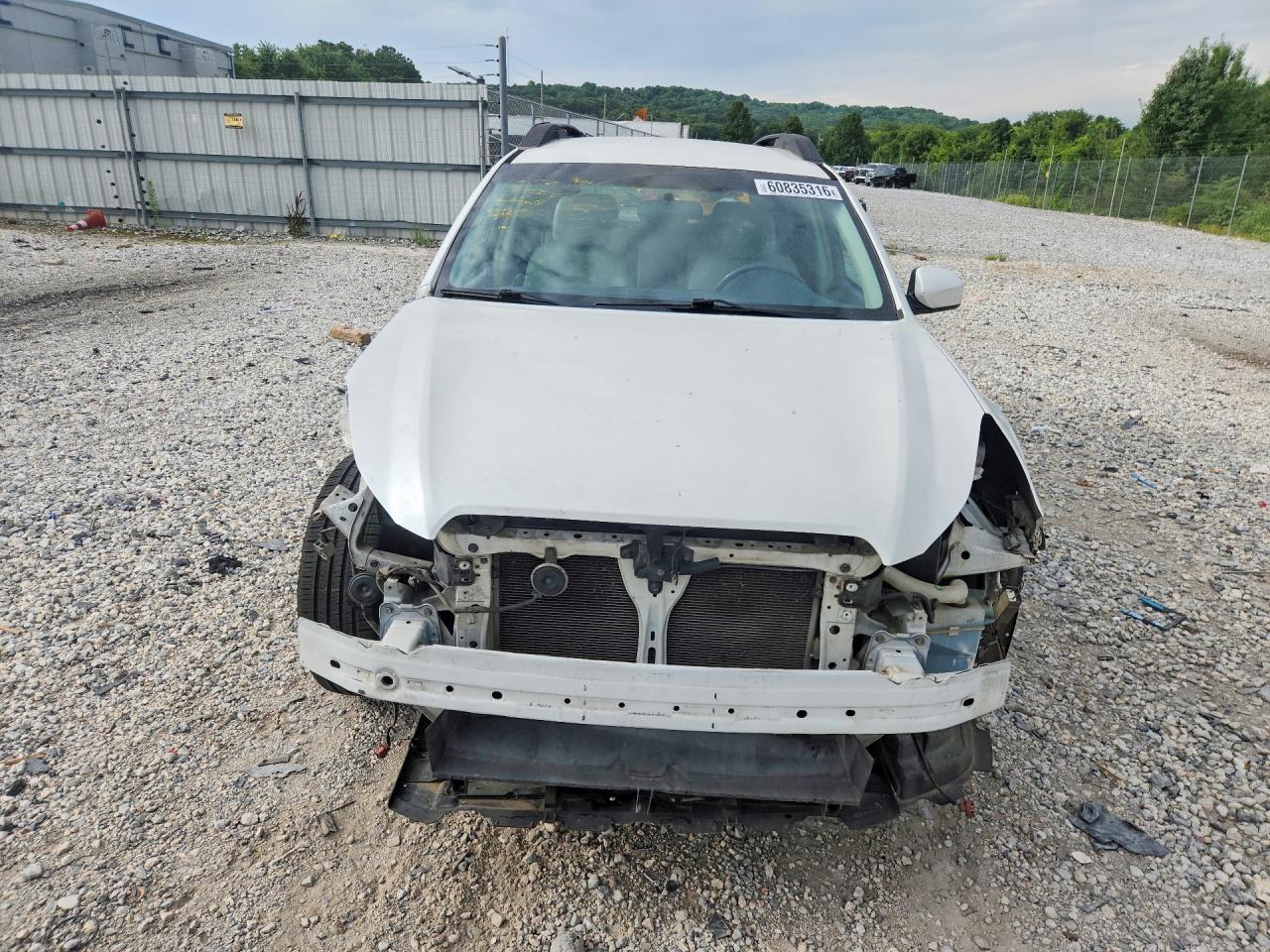 2012 Subaru Outback 2.5i Limited White vin: 4S4BRCJC7C3247992