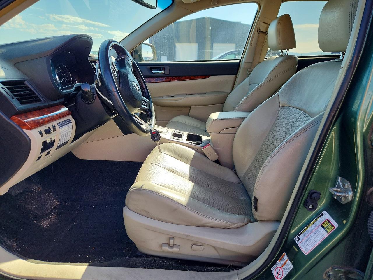 2012 Subaru Outback 2.5i Limited Green vin: 4S4BRCJC7C3290759