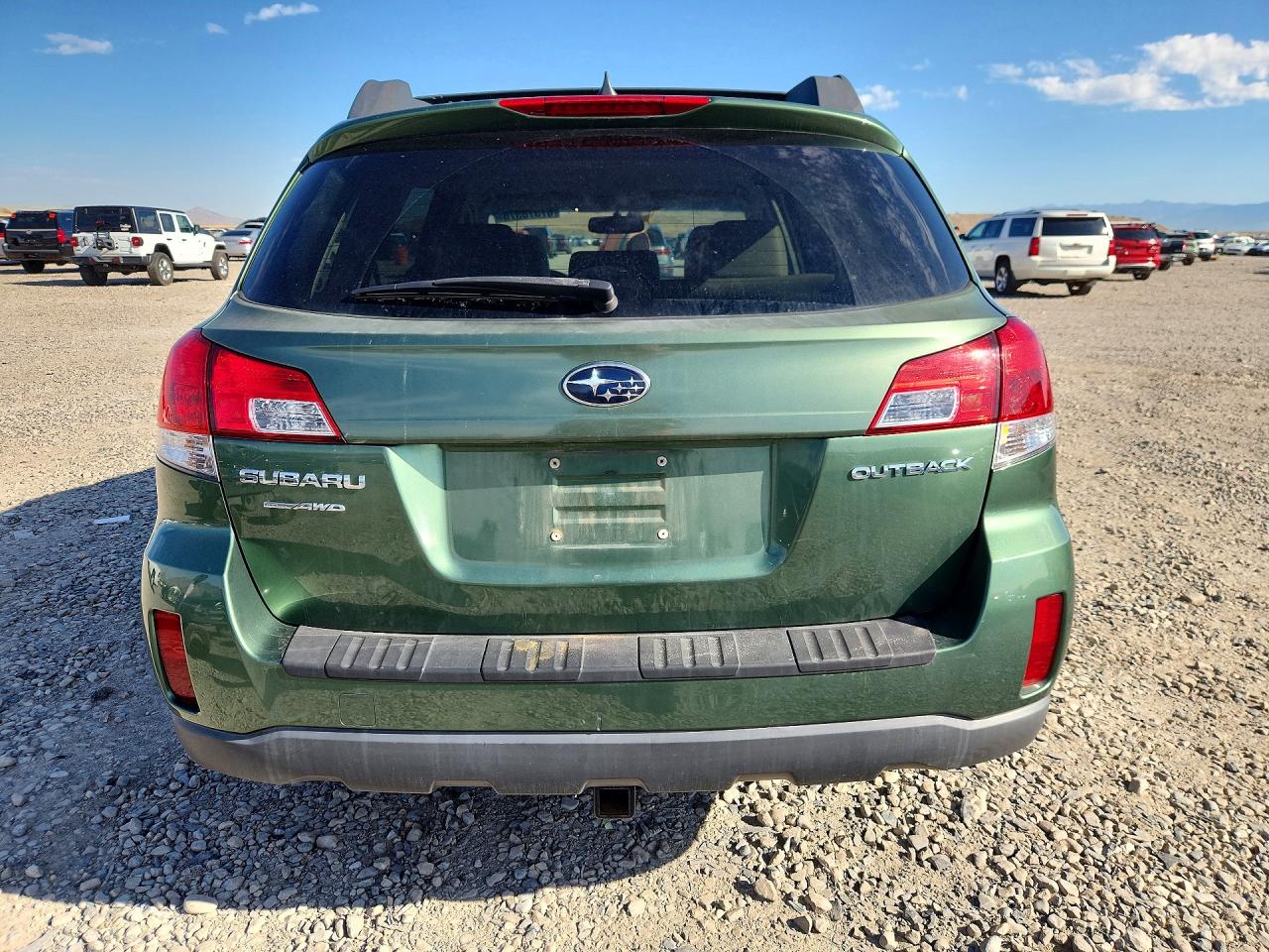 2012 Subaru Outback 2.5i Limited Green vin: 4S4BRCJC7C3290759