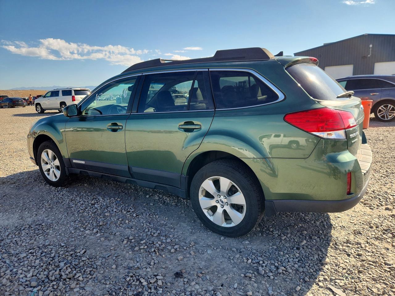 2012 Subaru Outback 2.5i Limited Green vin: 4S4BRCJC7C3290759