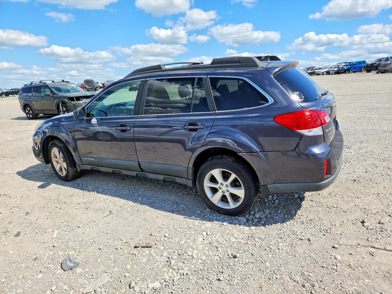 2013 Subaru Outback 2.5i Limited Blue vin: 4S4BRCJC8D3283515