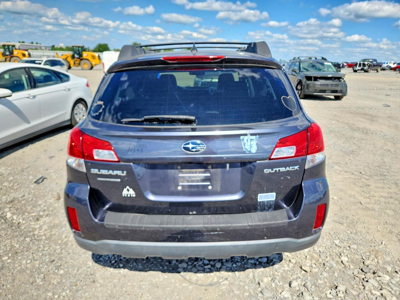 2013 Subaru Outback 2.5i Limited Blue vin: 4S4BRCJC8D3283515