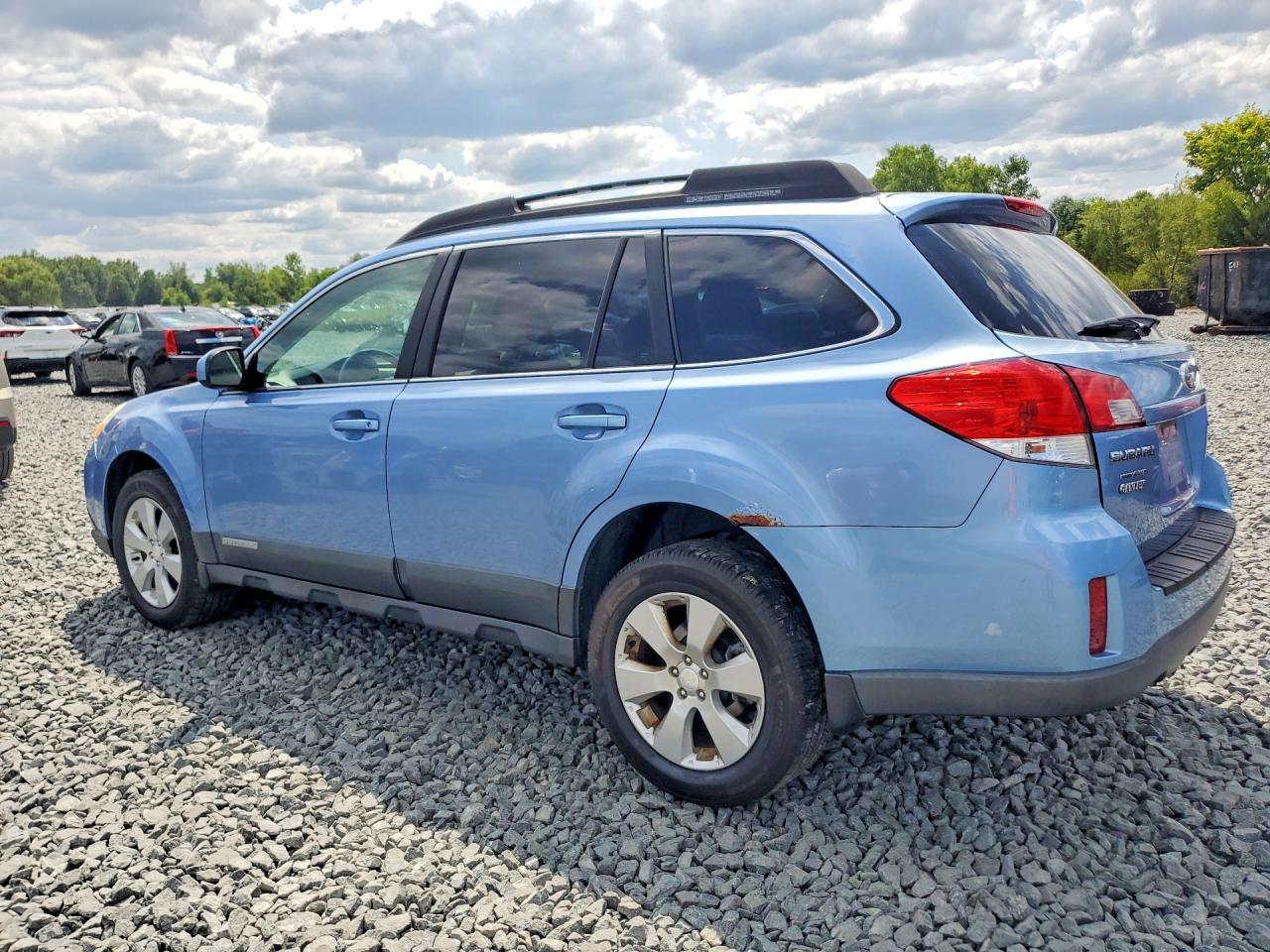 2010 Subaru Outback 2.5i Limited Blue vin: 4S4BRCJCXA3385622