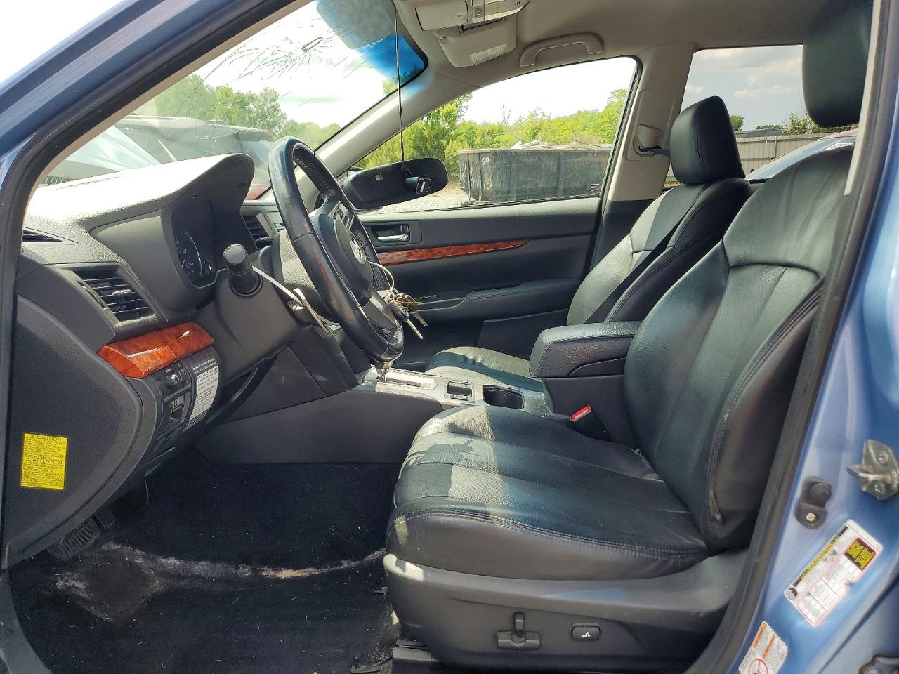 2010 Subaru Outback 2.5i Limited Blue vin: 4S4BRCJCXA3385622
