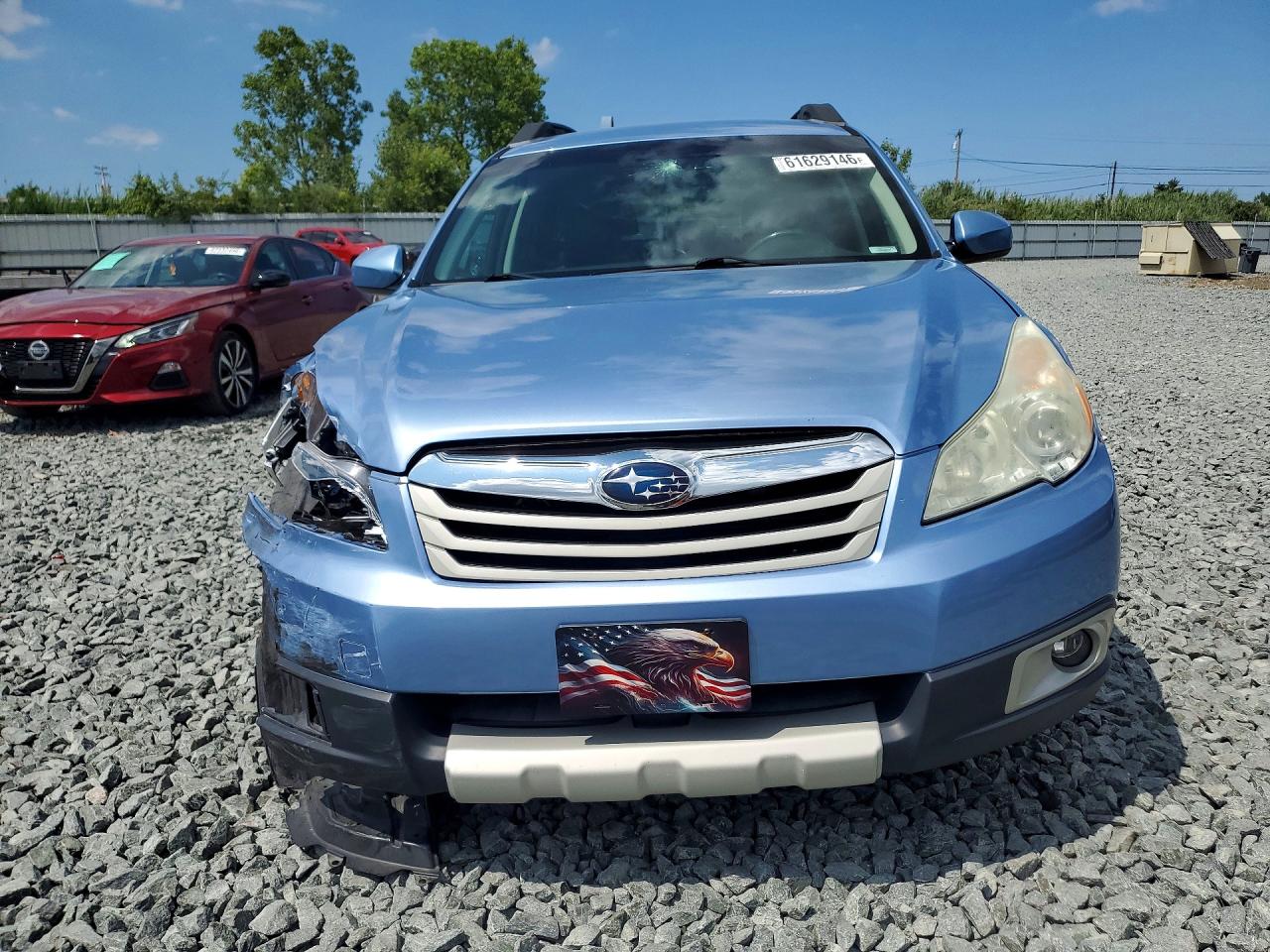 2010 Subaru Outback 2.5i Limited Blue vin: 4S4BRCJCXA3385622