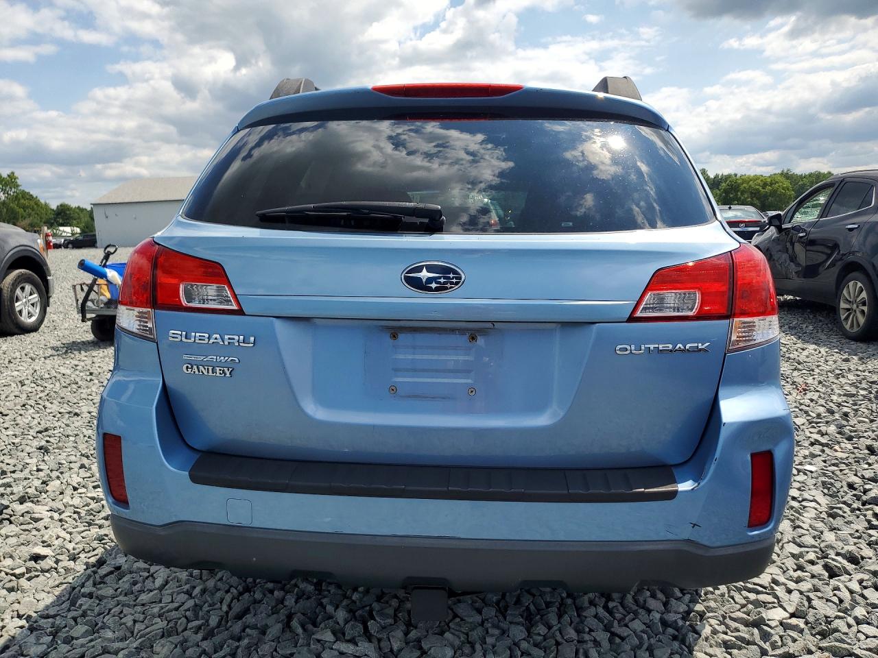 2010 Subaru Outback 2.5i Limited Blue vin: 4S4BRCJCXA3385622