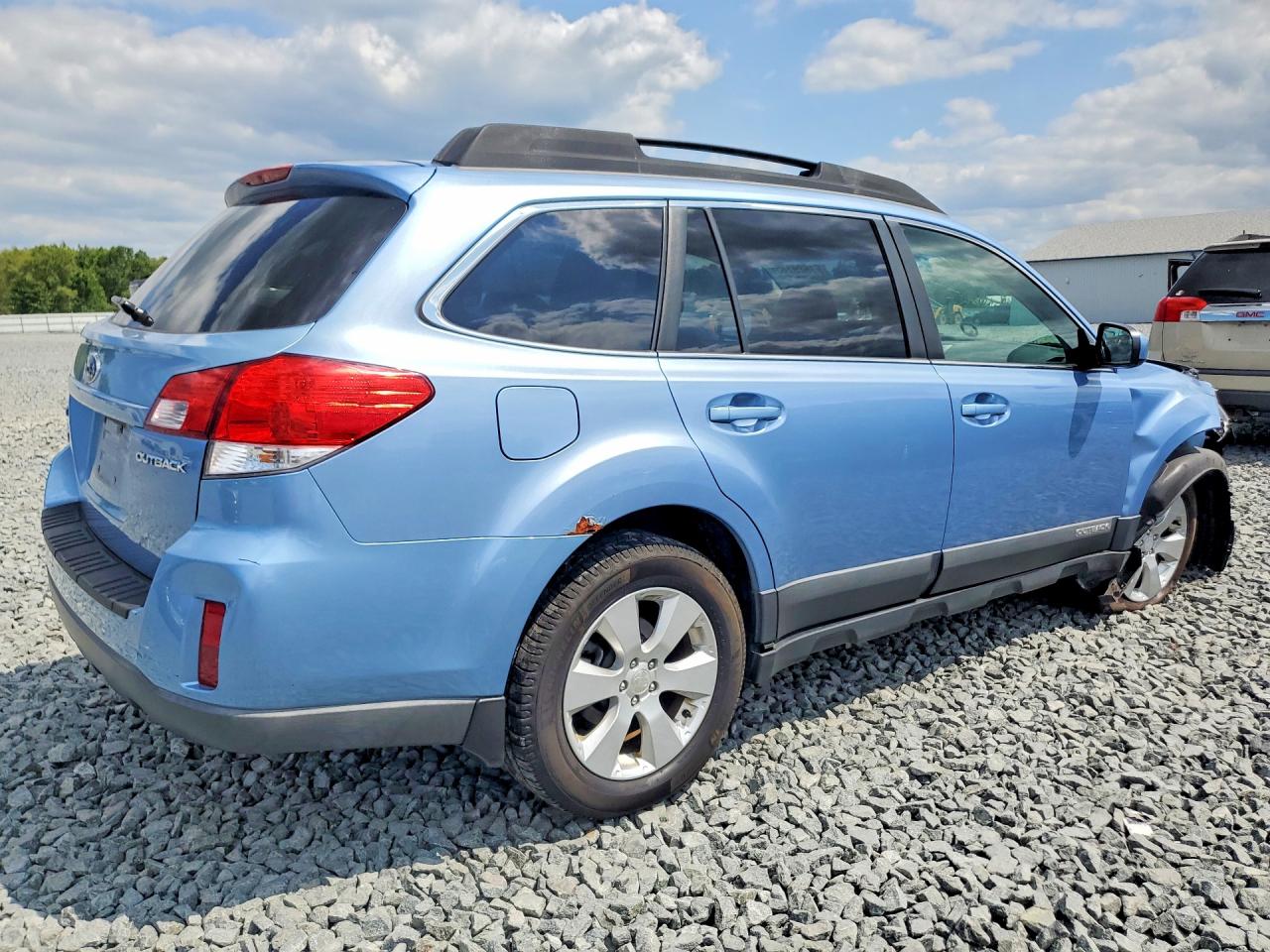 2010 Subaru Outback 2.5i Limited Blue vin: 4S4BRCJCXA3385622