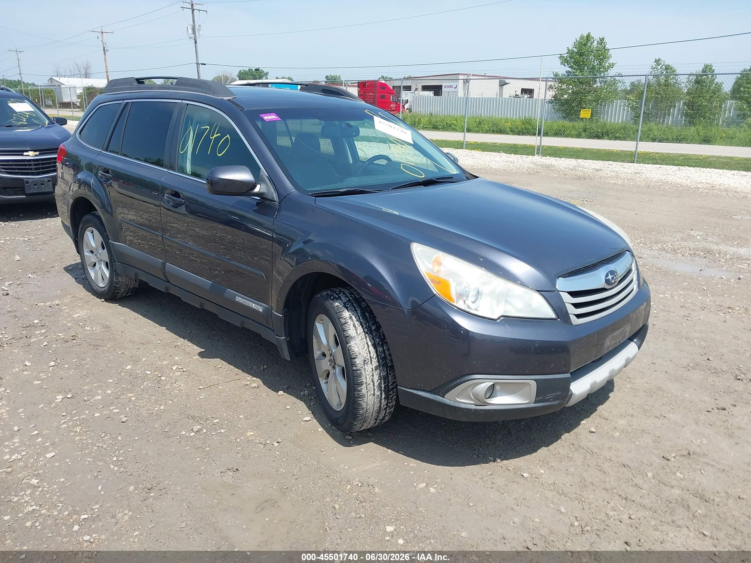 2012 Subaru Outback 2.5i Limited Gray vin: 4S4BRCKC0C3297082