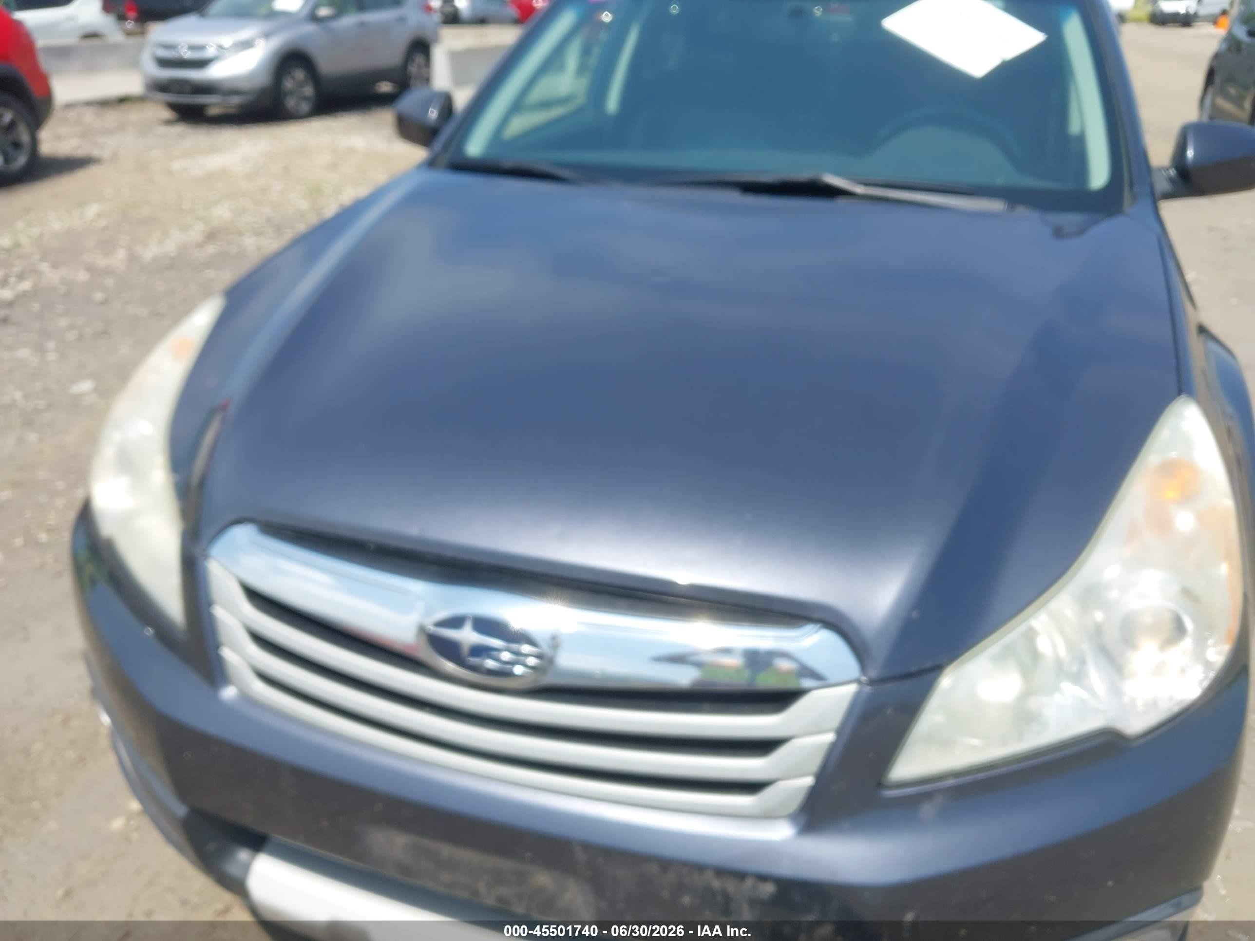 2012 Subaru Outback 2.5i Limited Gray vin: 4S4BRCKC0C3297082