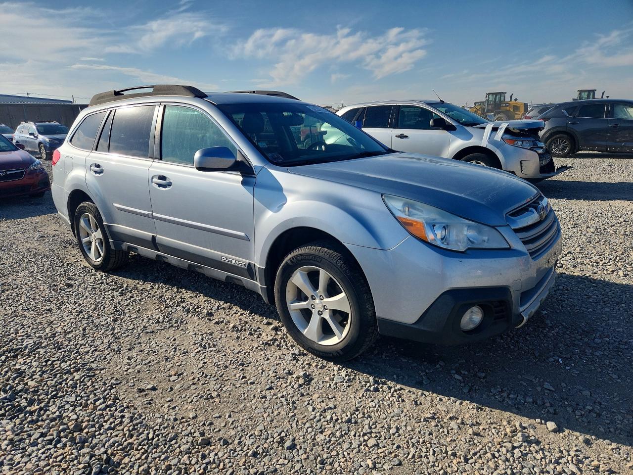 2013 Subaru Outback 2.5i Limited Silver vin: 4S4BRCKC0D3234811