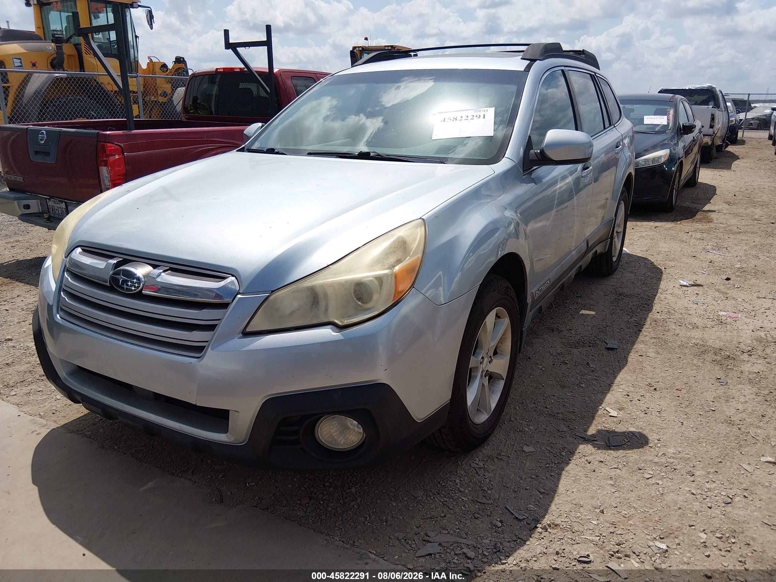 2013 Subaru Outback 2.5i Limited Gray vin: 4S4BRCKC0D3292448