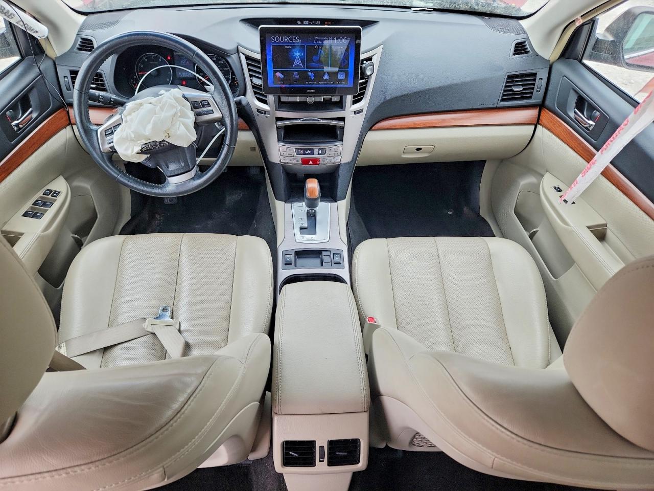 2014 Subaru Outback 2.5i Limited Красный vin: 4S4BRCKC0E3244594