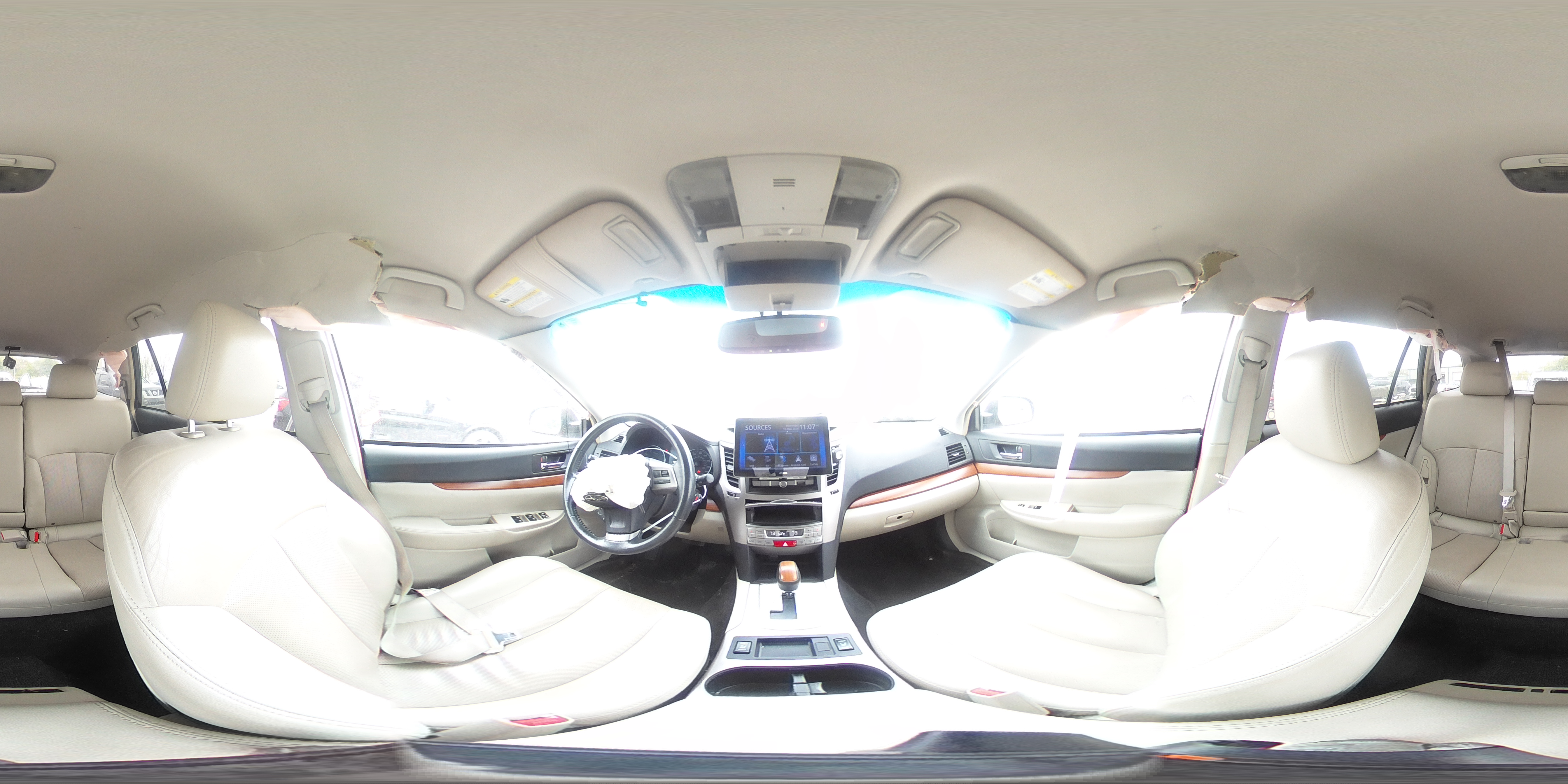 2014 Subaru Outback 2.5i Limited Красный vin: 4S4BRCKC0E3244594