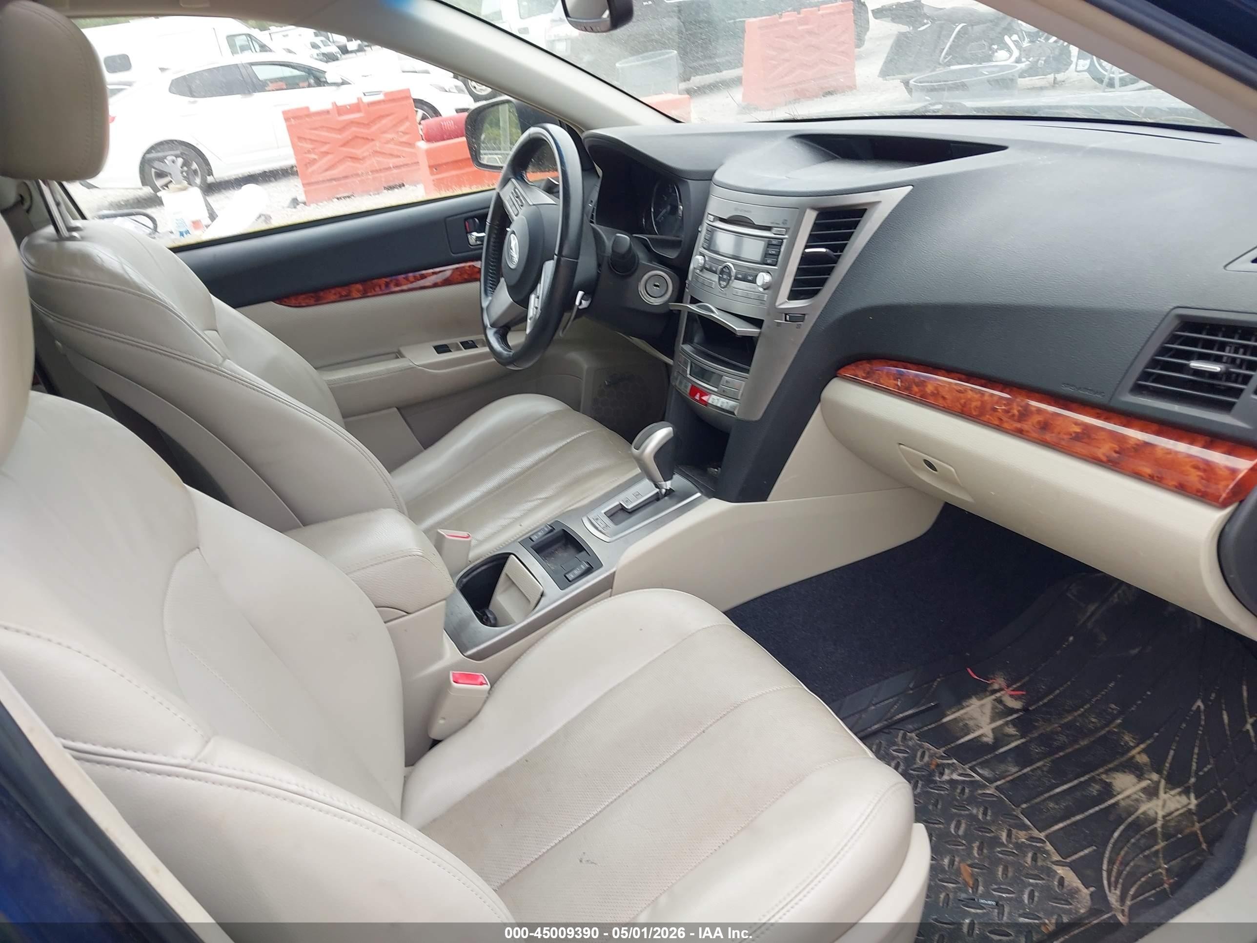 2010 Subaru Outback 2.5i Limited Blue vin: 4S4BRCKC1A3332970