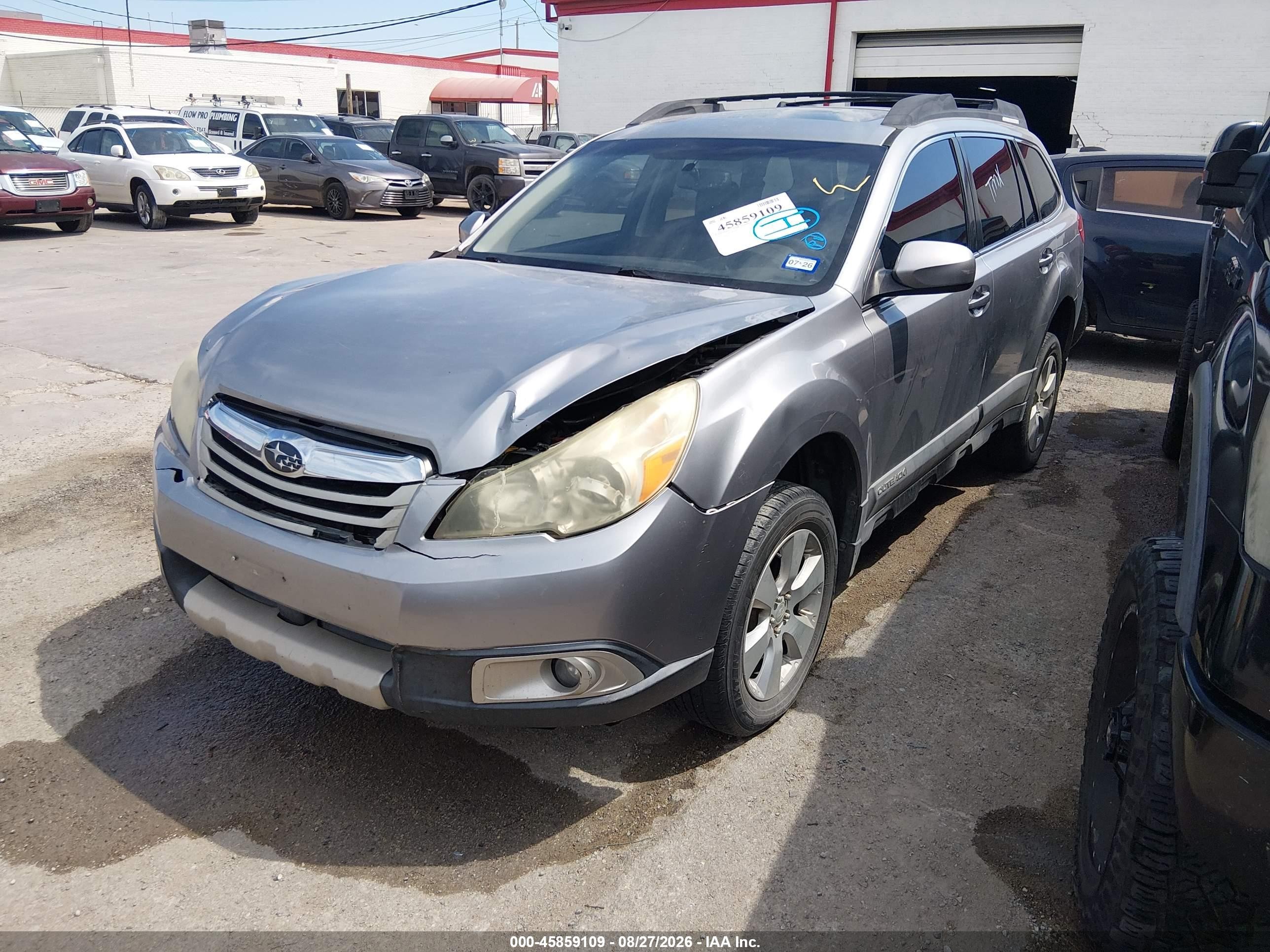 2010 Subaru Outback 2.5i Limited Light Blue vin: 4S4BRCKC1A3341605