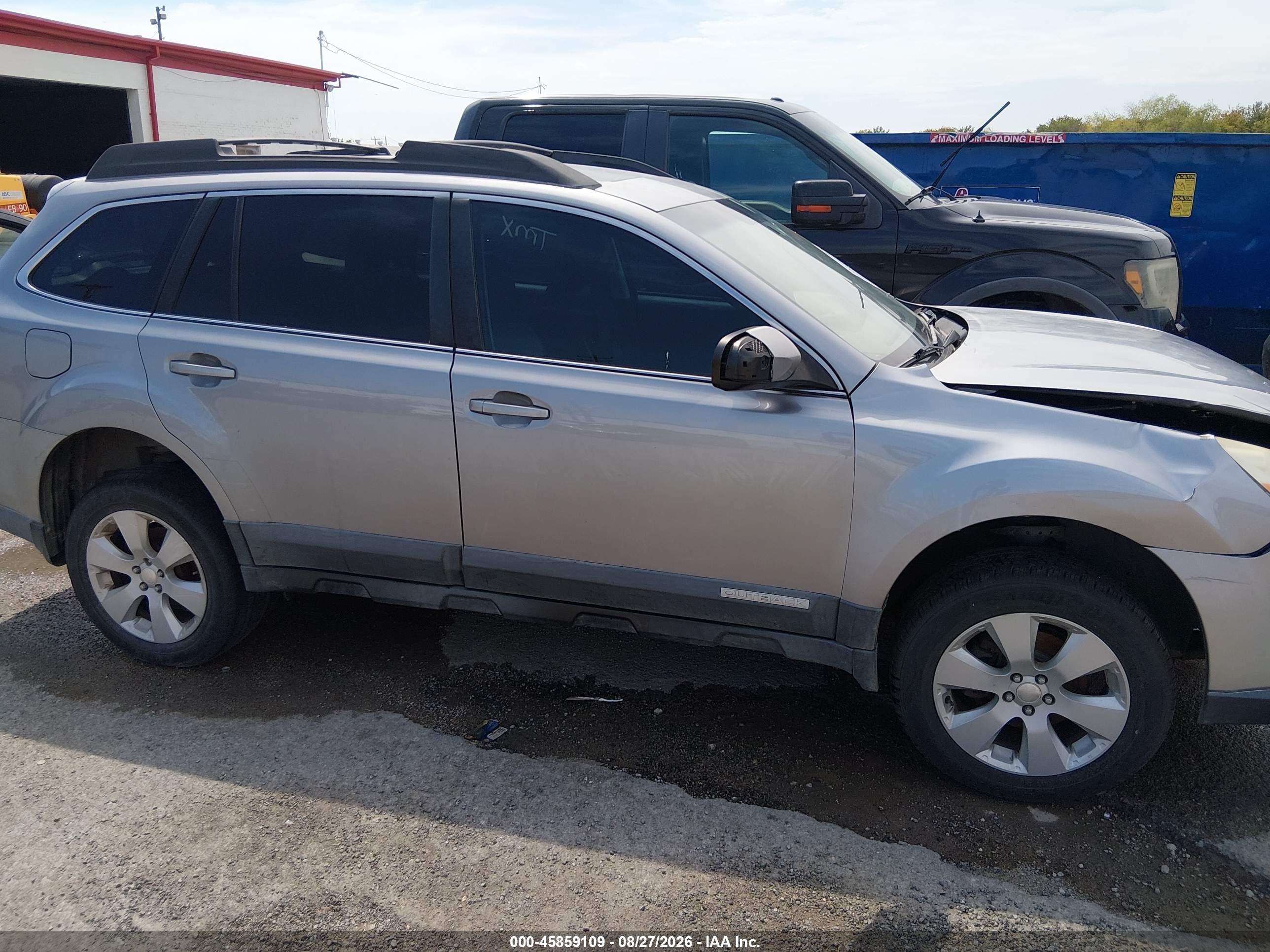 2010 Subaru Outback 2.5i Limited Light Blue vin: 4S4BRCKC1A3341605