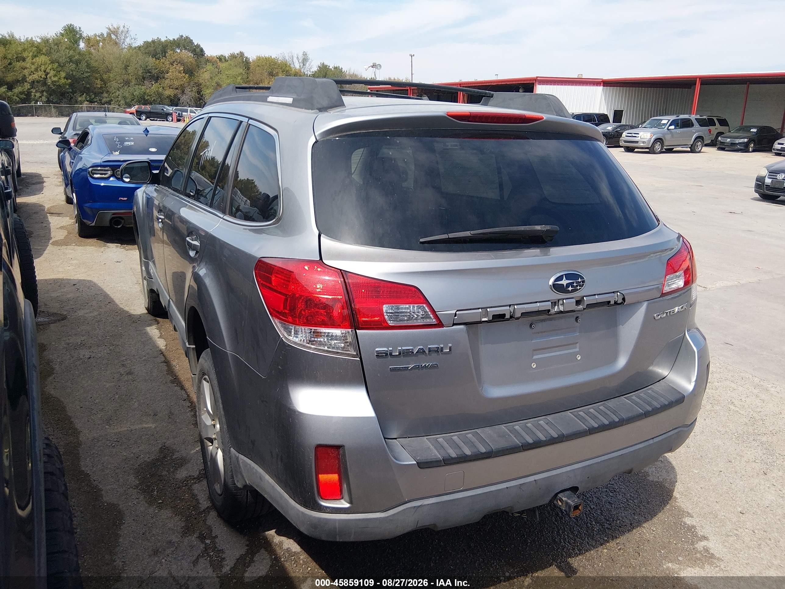 2010 Subaru Outback 2.5i Limited Light Blue vin: 4S4BRCKC1A3341605