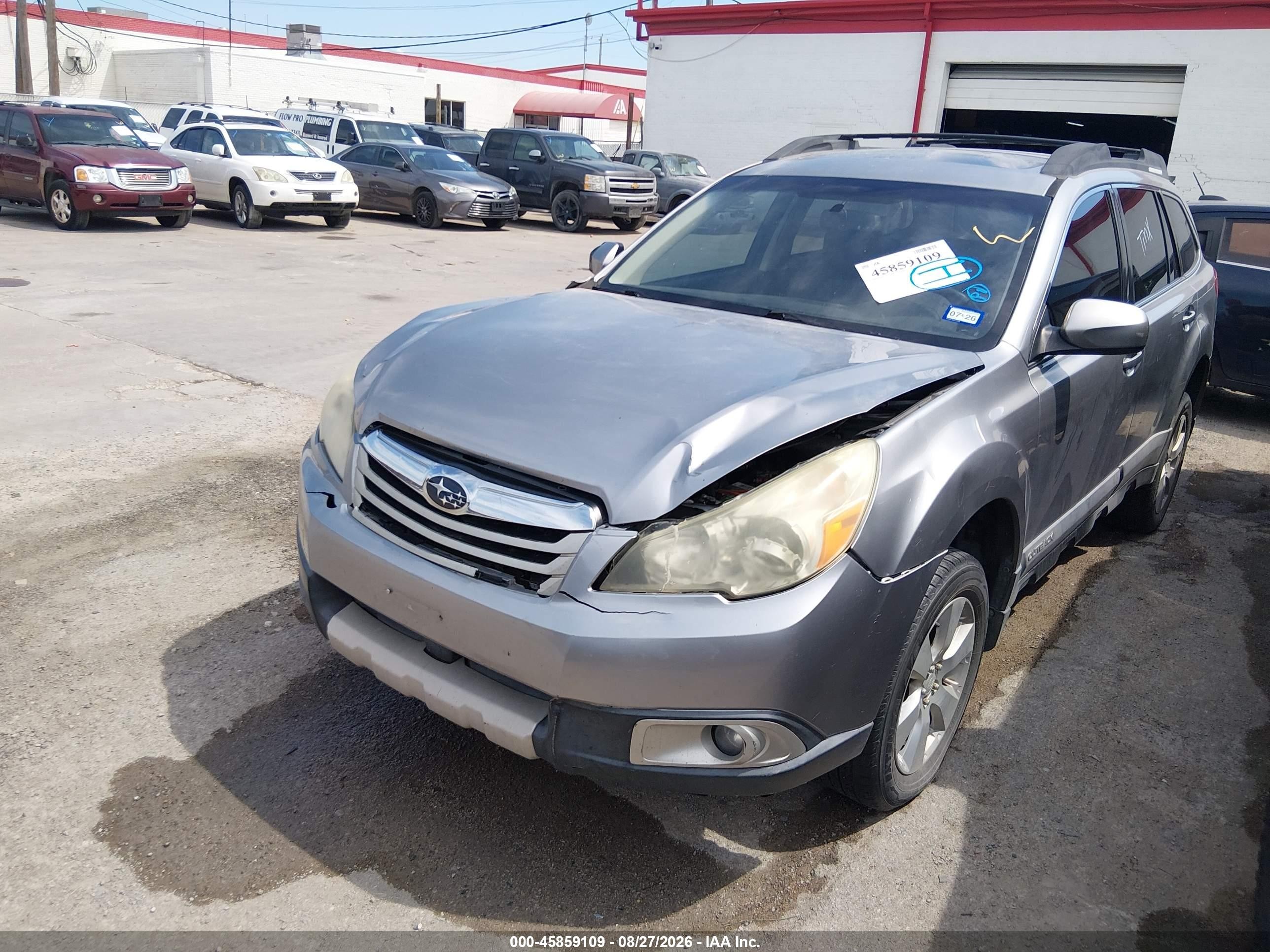 2010 Subaru Outback 2.5i Limited Light Blue vin: 4S4BRCKC1A3341605