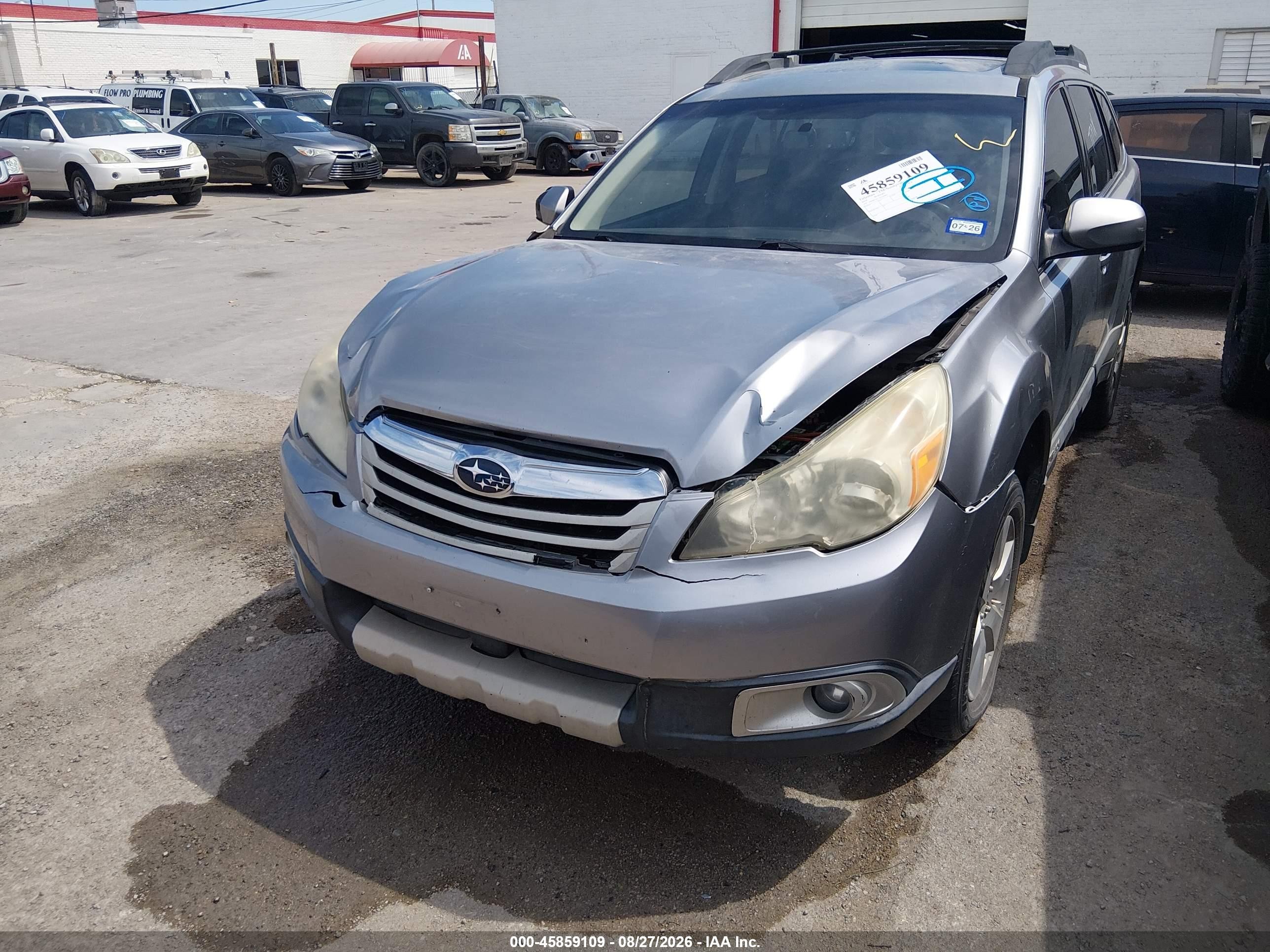 2010 Subaru Outback 2.5i Limited Light Blue vin: 4S4BRCKC1A3341605