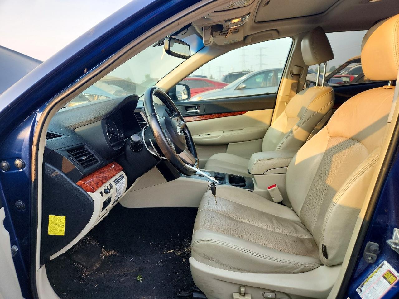 2010 Subaru Outback 2.5i Limited Blue vin: 4S4BRCKC1A3377200