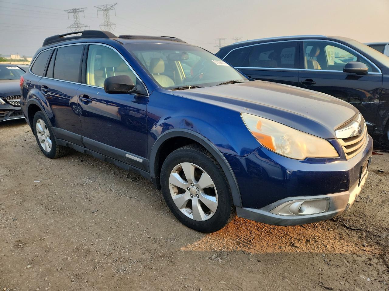 2010 Subaru Outback 2.5i Limited Blue vin: 4S4BRCKC1A3377200