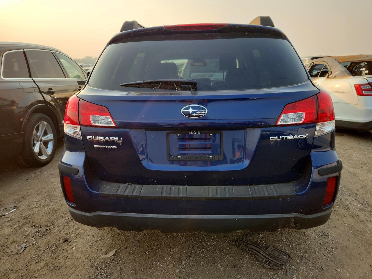 2010 Subaru Outback 2.5i Limited Blue vin: 4S4BRCKC1A3377200